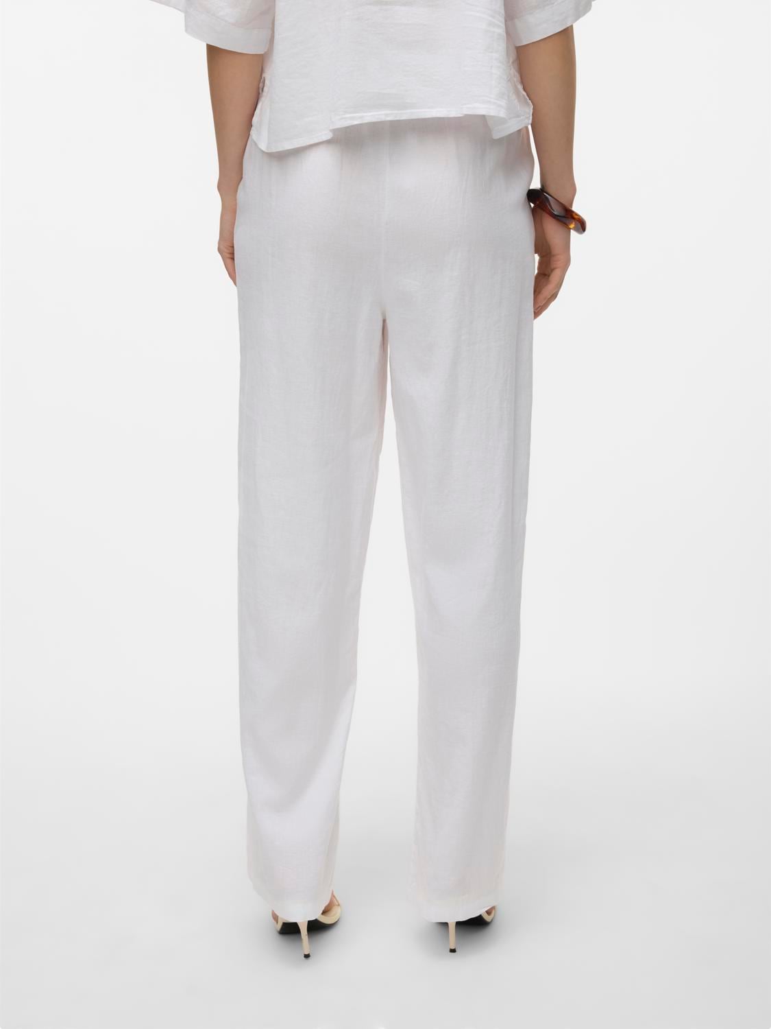 Vero Moda Schlupfhose »VMLINN LINEN PANTS WVN NOOS«