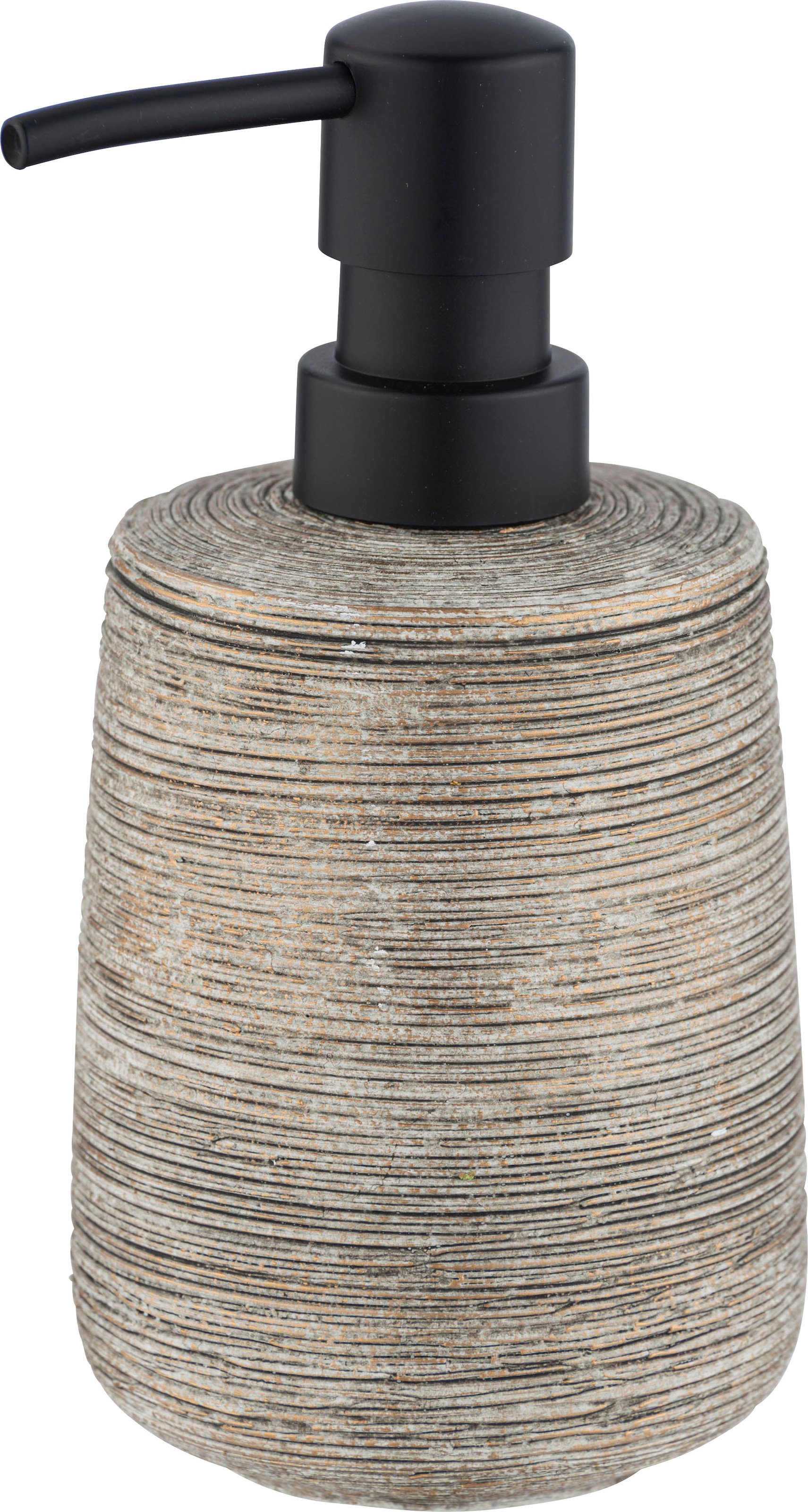 Wenko - Distributeur de savon design naturel en relief Fedio - Beige - Fedio