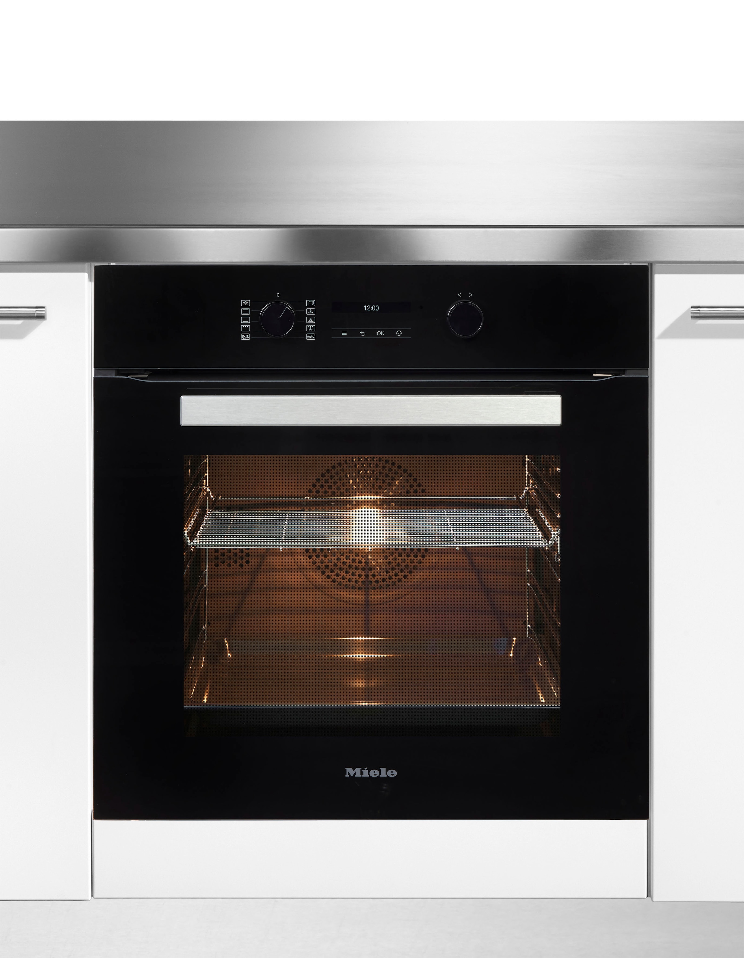 Miele Einbaubackofen »H 2469 B Active« mit PerfectClean Mit AirFry-Funktion und gelochtem Backblech sowie FlexiClip