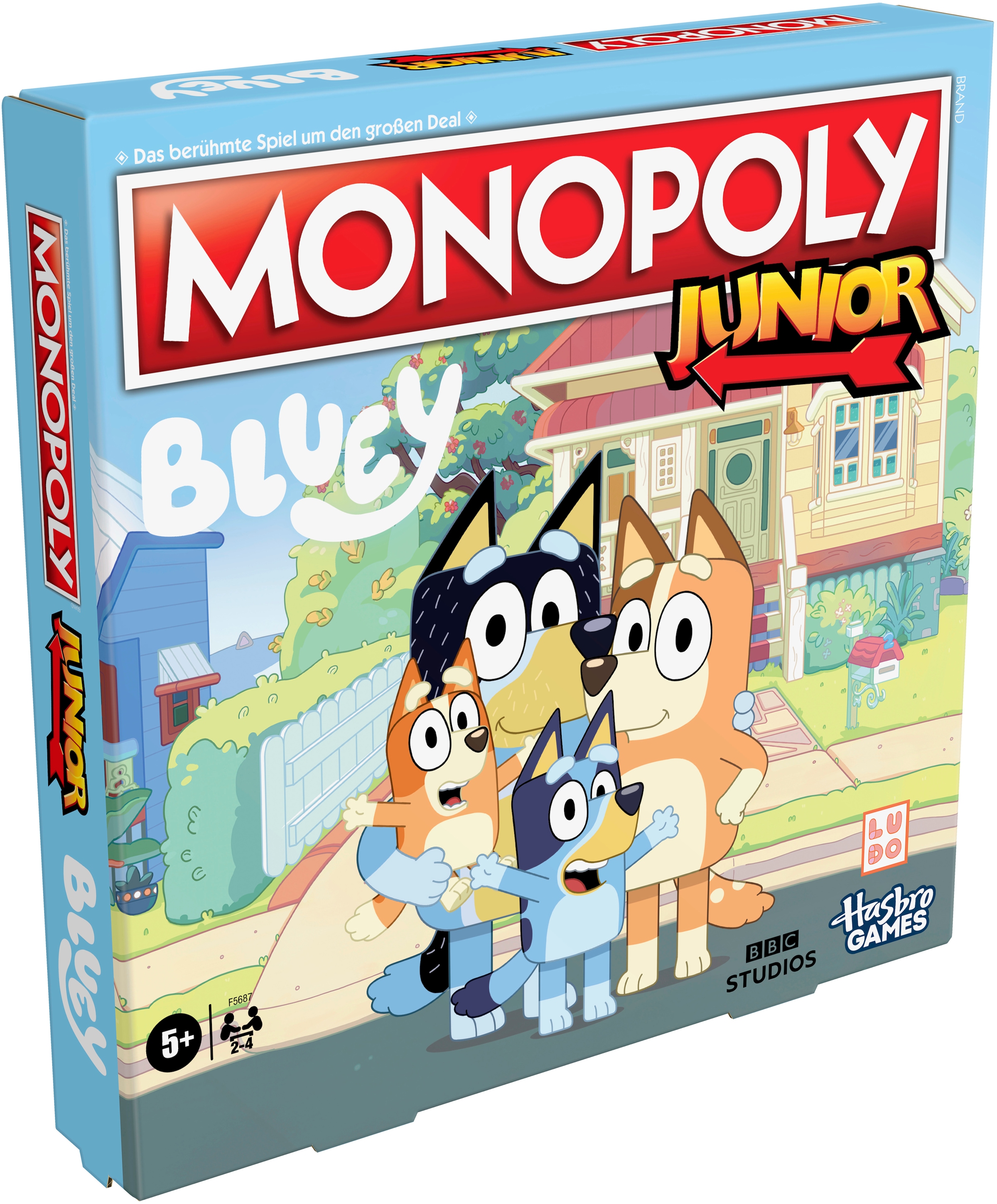 Hasbro Spiel »Monopoly Junior: Bluey Edition«