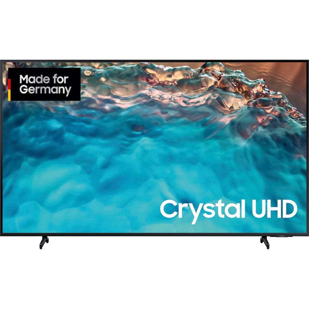 Samsung LED-Fernseher »85" Crystal UHD 4K BU8079 (2022)«, 214 cm/85 Zoll, 4K Ultra HD, Smart-TV-Google TV-Google TV, Crystal Prozessor 4K-HDR-Motion Xcelerator