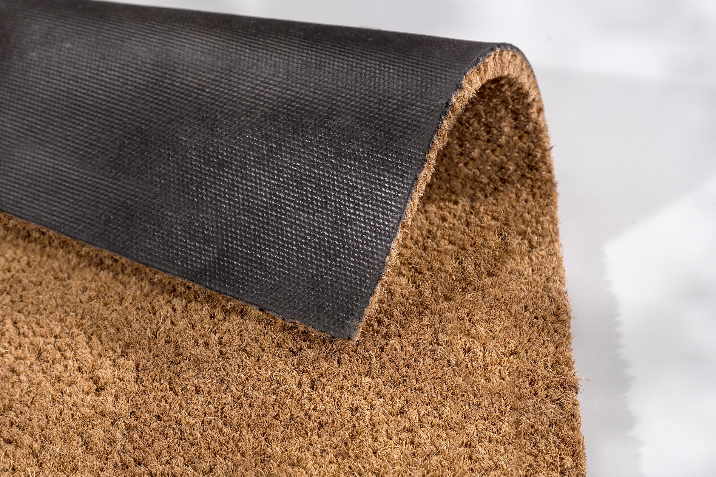 ASTRA Fußmatte »Kokosvelours« rechteckig 15 mm Höhe Kokos Türmatte, rutschfest, schmutzabweisend