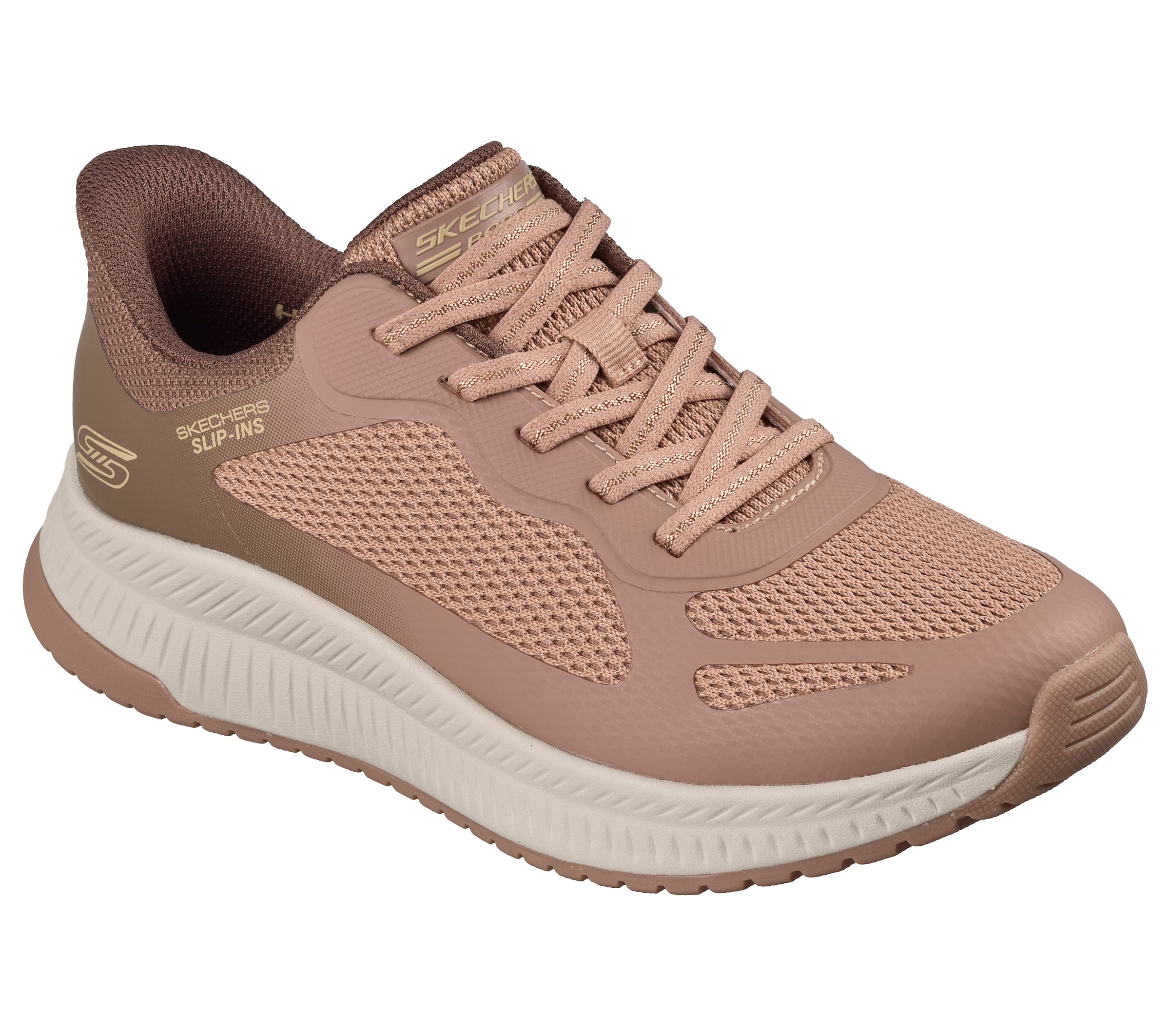 Skechers Slip-On Sneaker »BOBS SQUAD 4«  Slipper, Freizeitschuh, Halbschuh mit Memory Foam