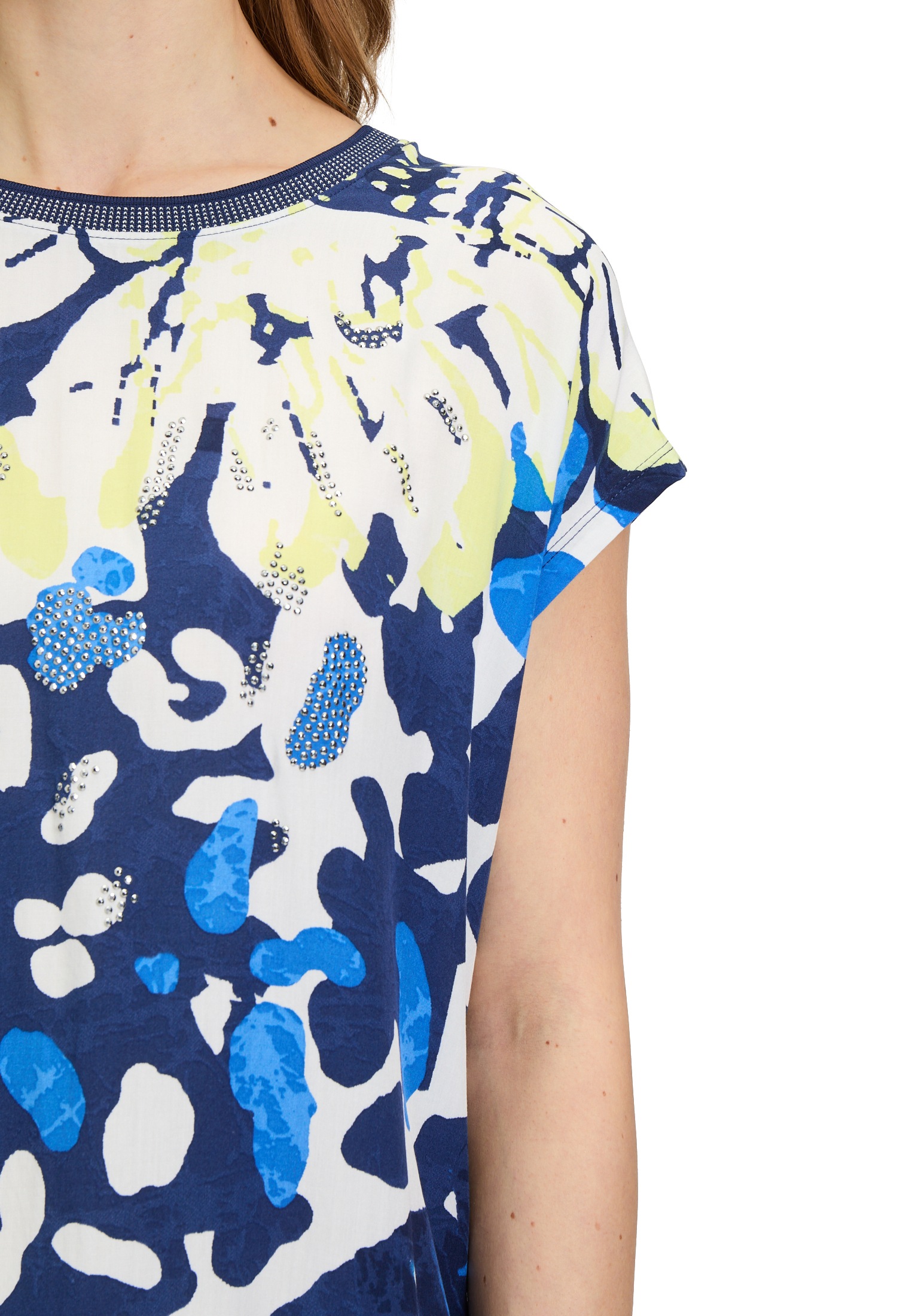 Betty Barclay Kurzarmshirt »Blusenshirt mit Aufdruck«