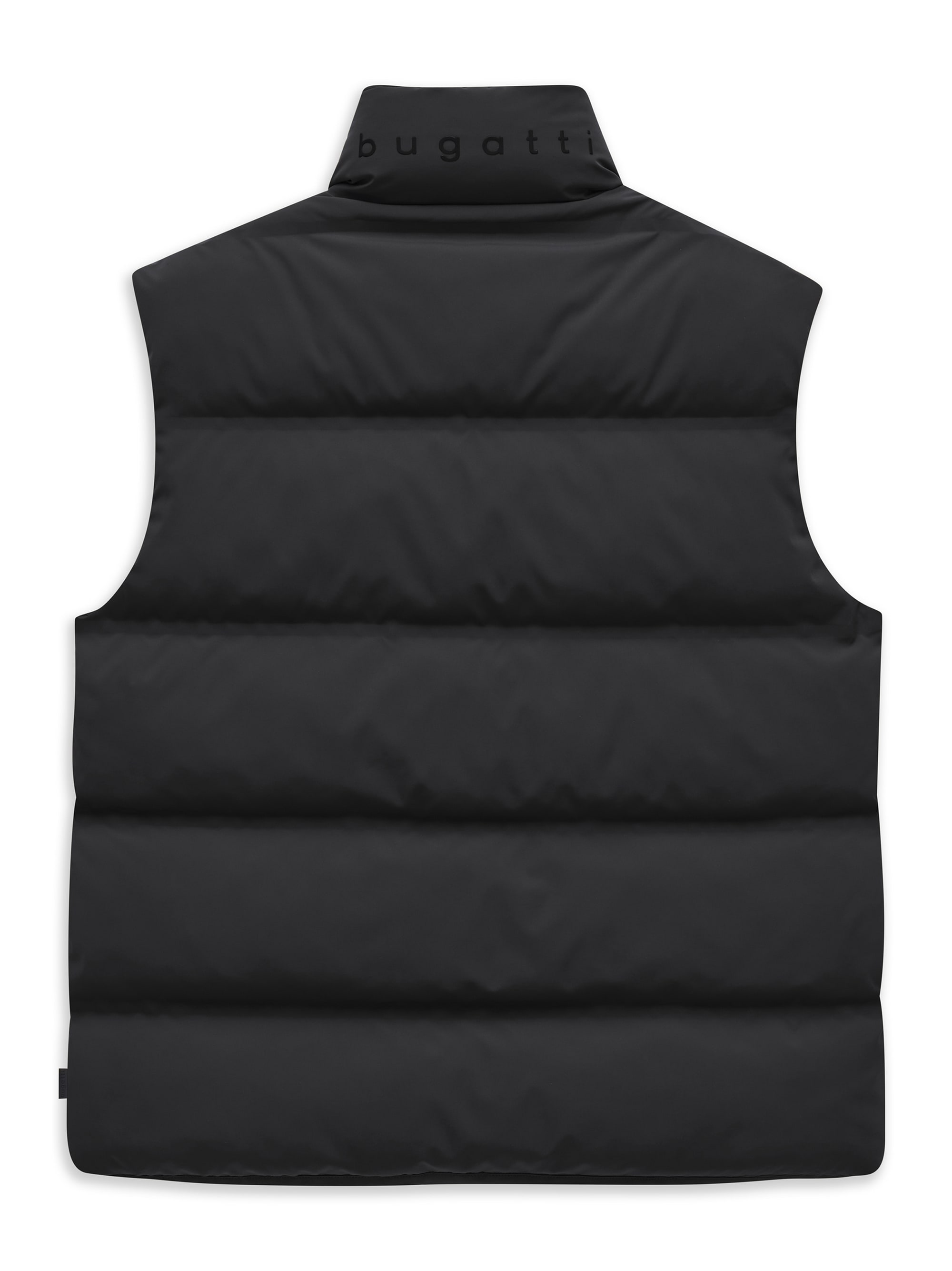 bugatti Strickweste »Regular Fit« Regular Fit Stretch Steppweste Stehkragen