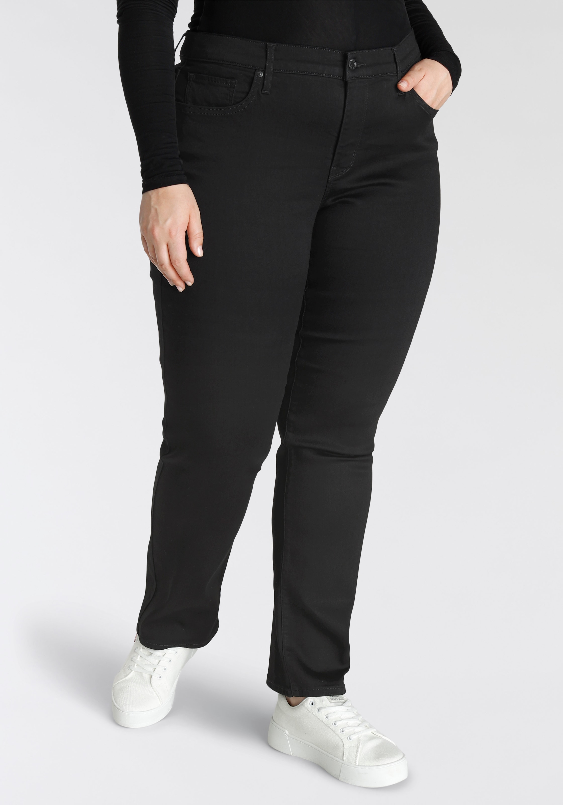 Levi's® Plus Straight-Jeans »314 Shaping Straight«, in Baumwoll-Stretch
