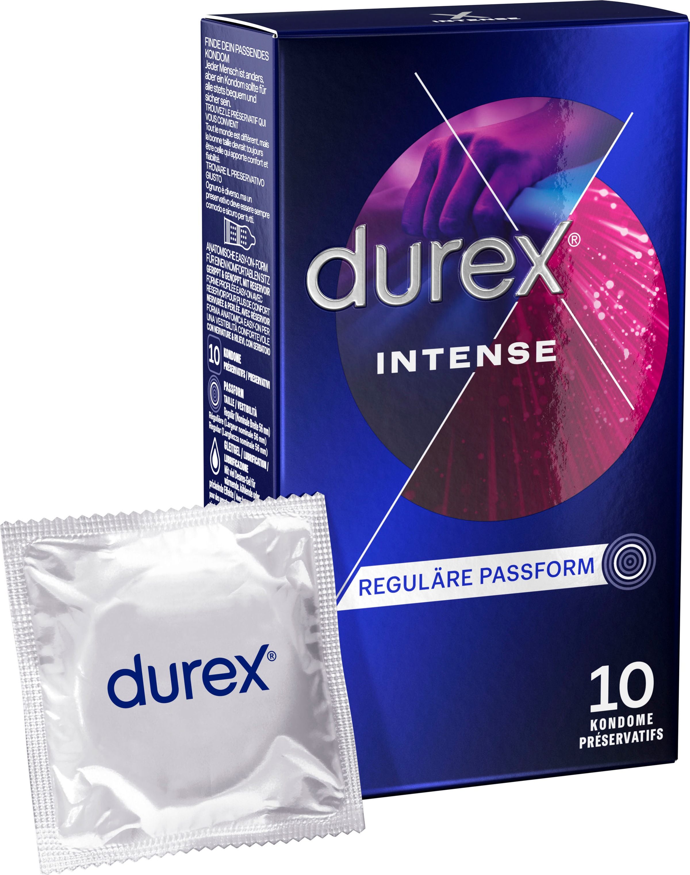 durex Kondome »Intense Orgasmic«, Gerippt und genoppt, mit stimulierendem Gel kaufen
