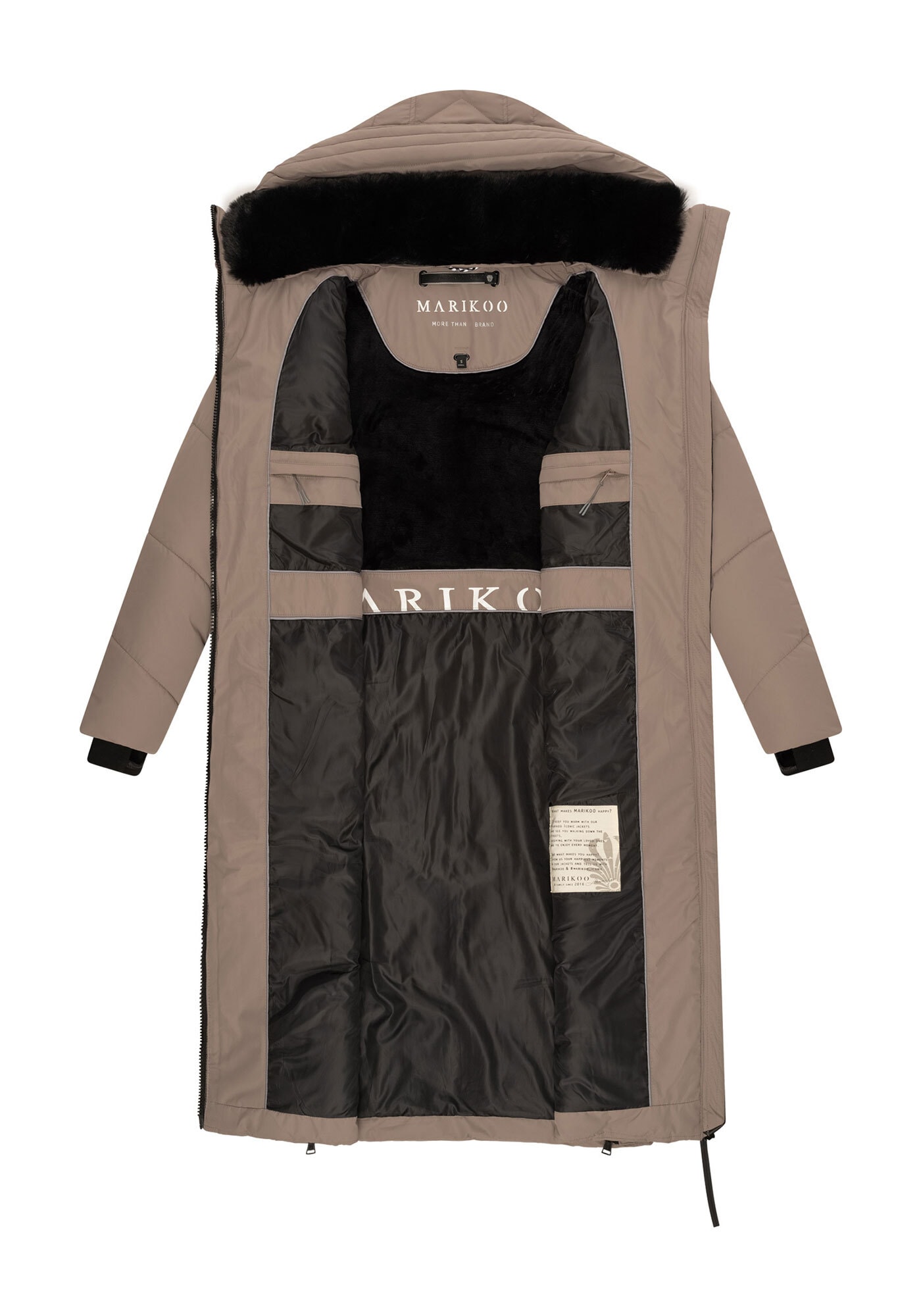 Marikoo Winterjacke »Marikoo Nadaree XVI Damen Winterjacke B979«