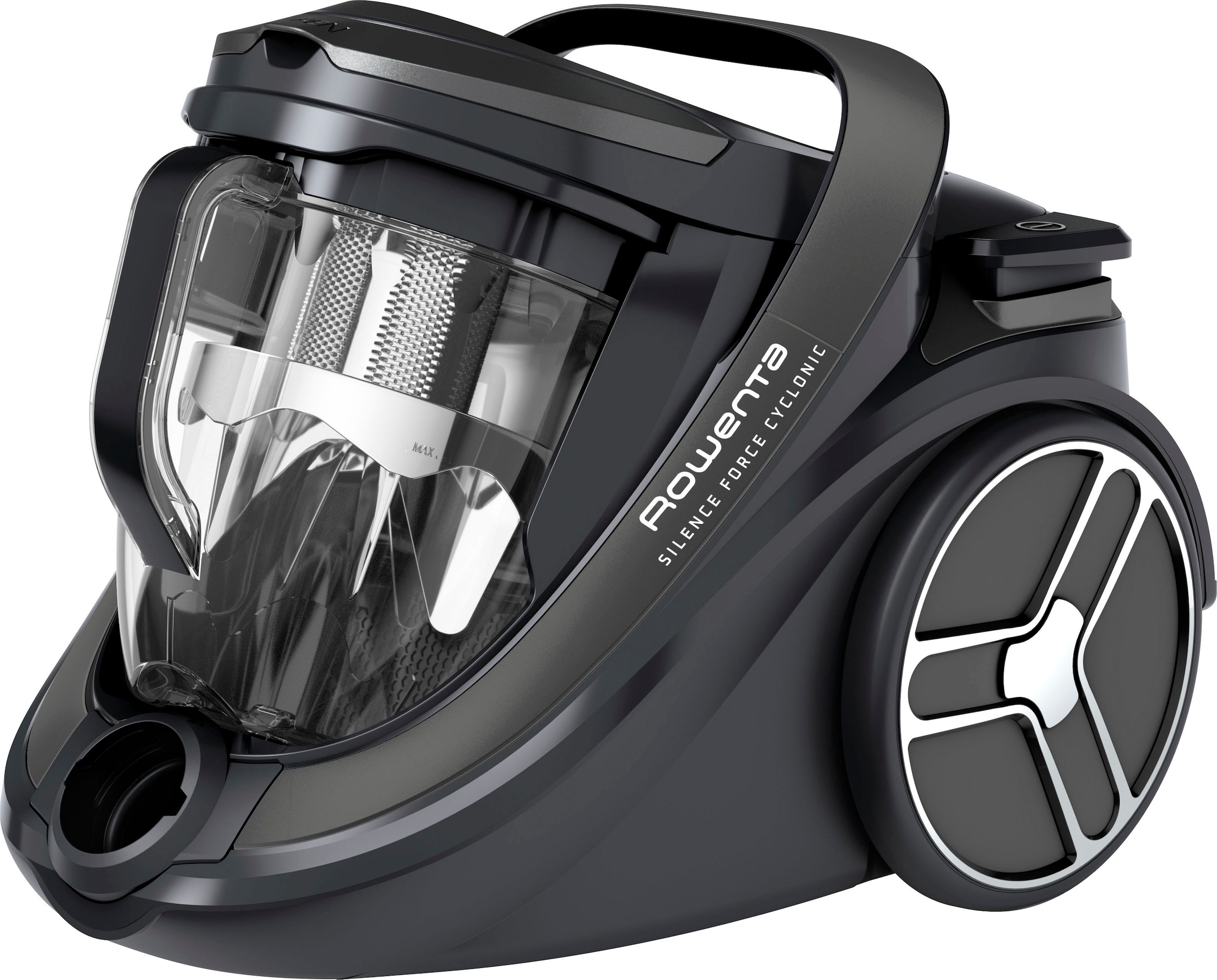 Rowenta Bodenstaubsauger »RO7935 Silence Force Cyclonic Parkett«, 500 W, beutellos, mit nur 59 dB(A), 12 m Aktionsradius, Staubbehältervolumen 2,5 Liter