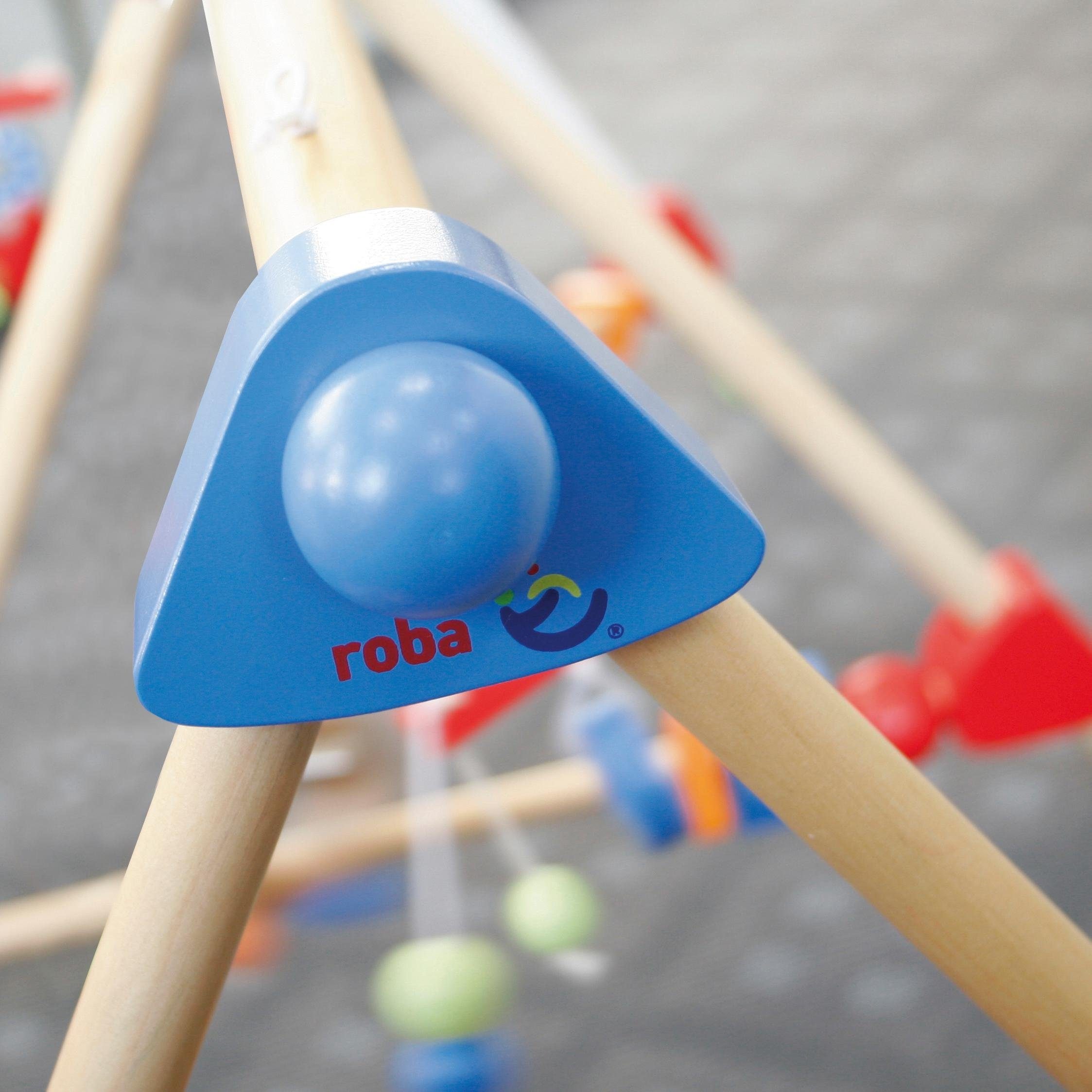 roba® Spielbogen »Holztrapez«, aus Massivholz