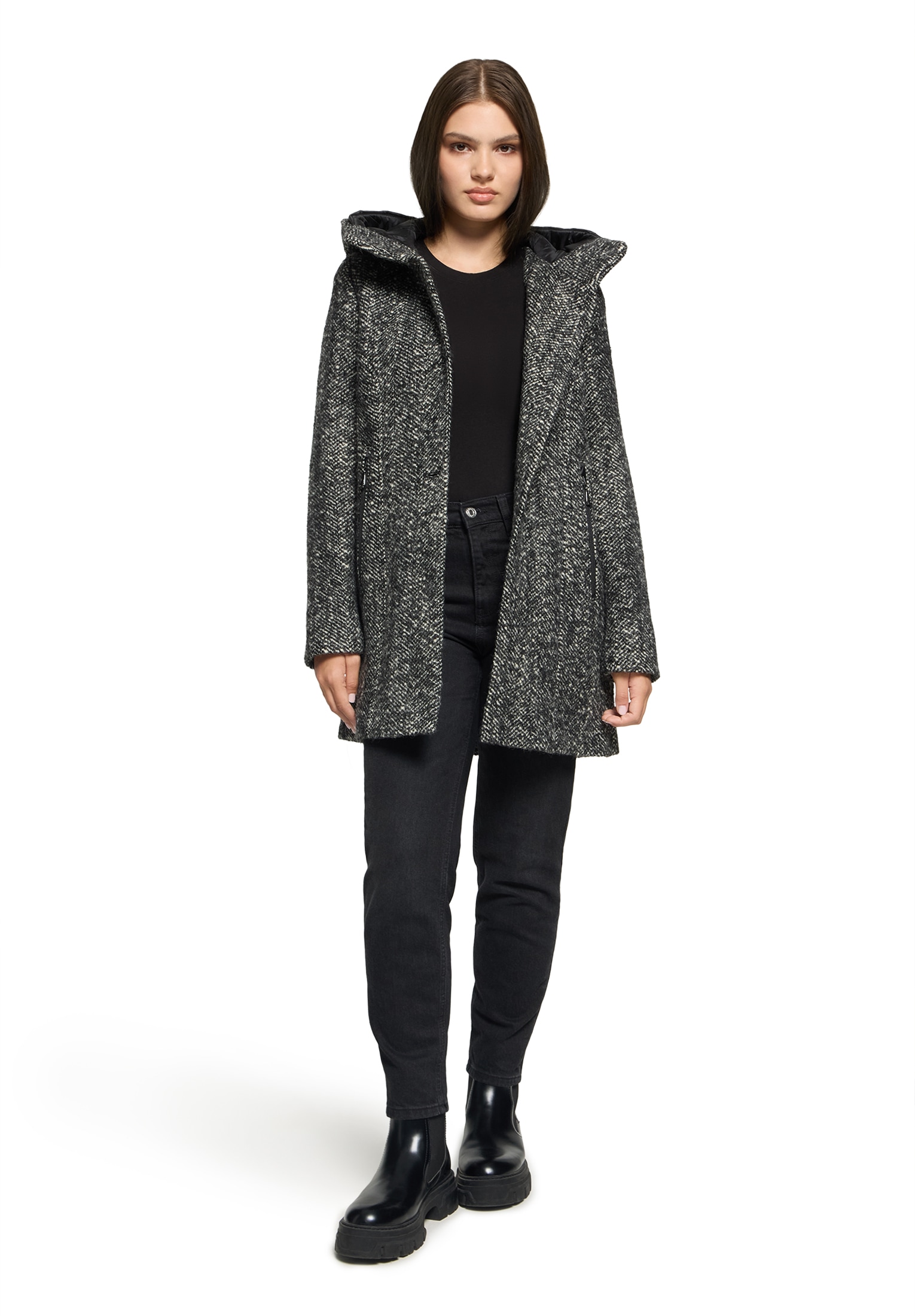Gil Bret Wolljacke, mit Taschen