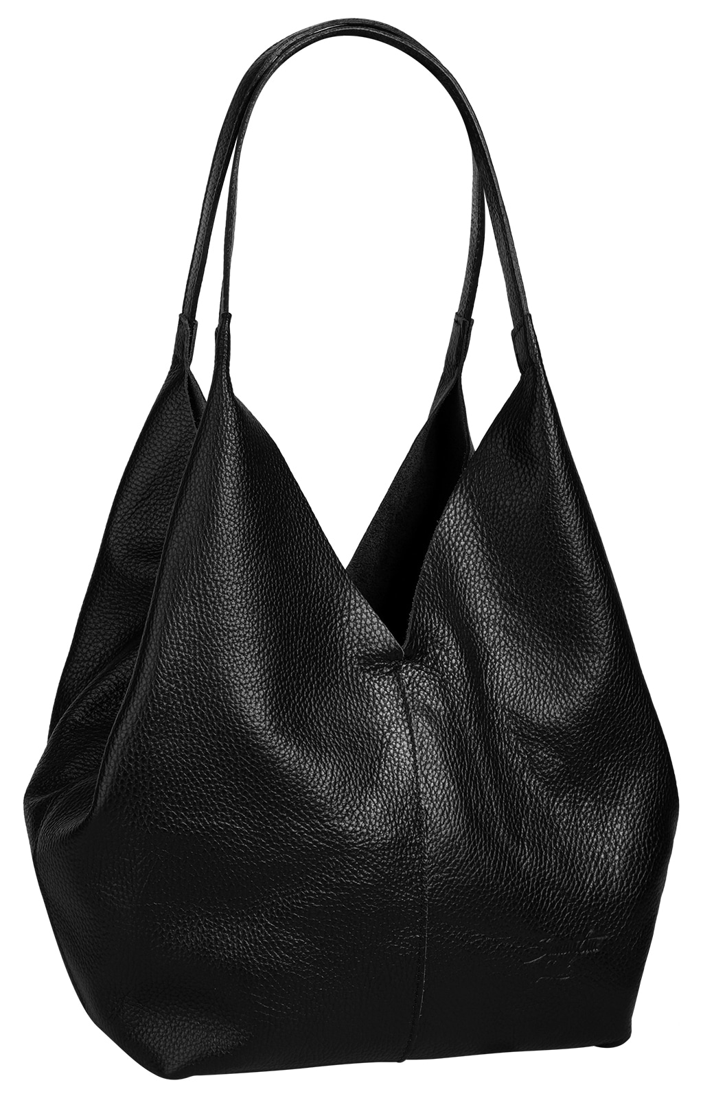 Samantha Look Shopper echt Leder, Made in Italy