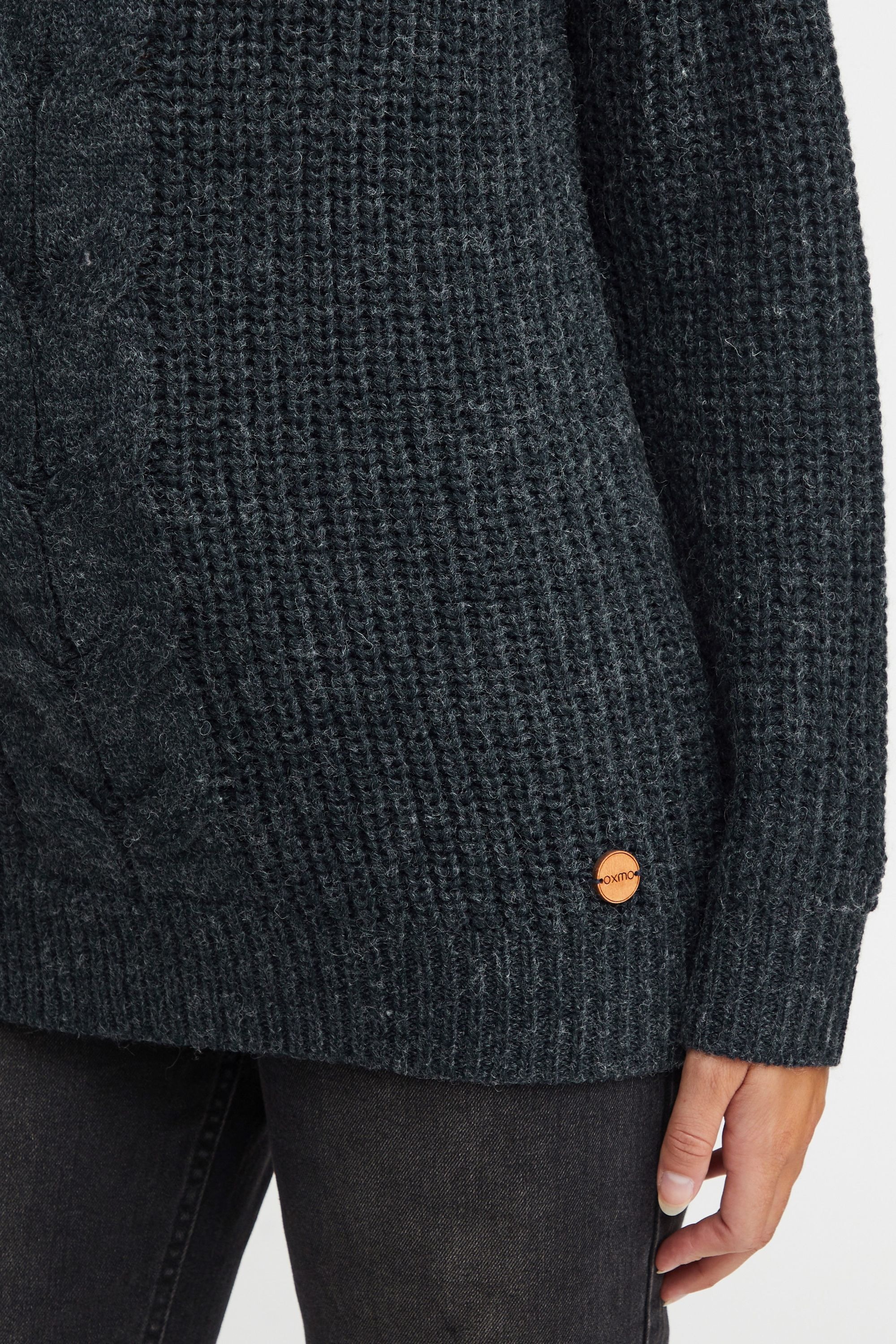 OXMO Strickfleece-Pullover »Strickpullover OXNatasja«