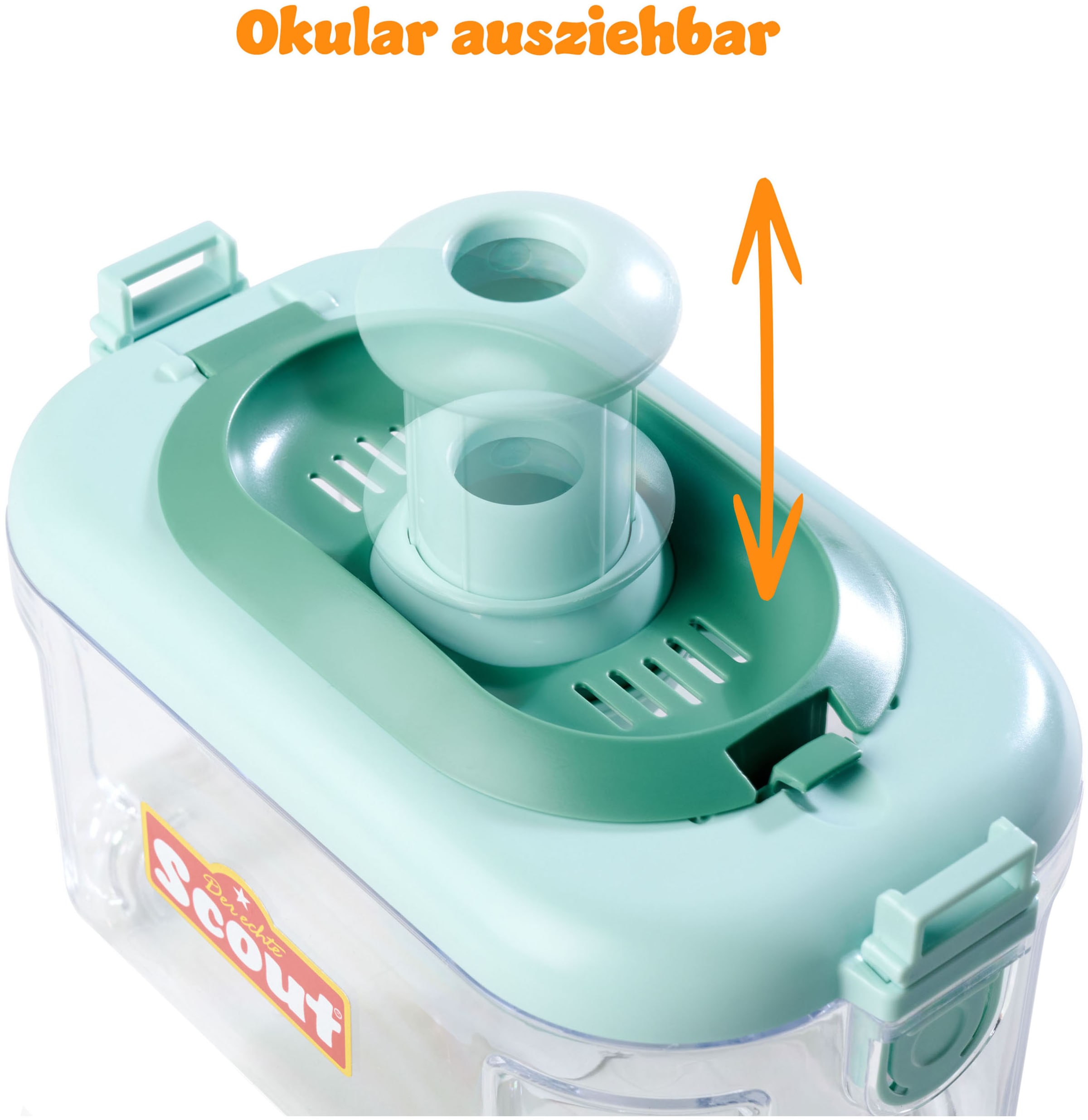 SIMBA Kreativset »Scout Lupenbecher« mit drehbarem und ausziehbarem Okular