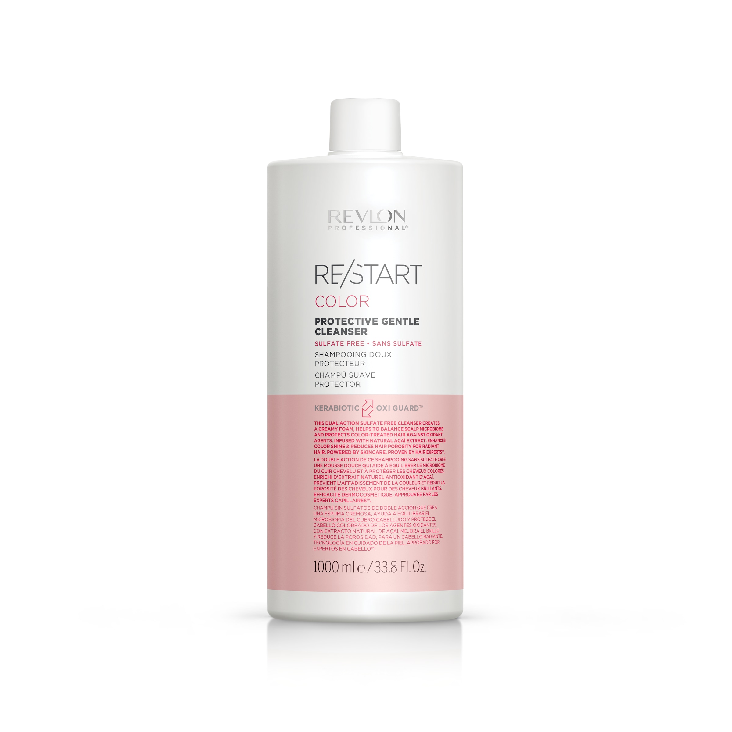 REVLON PROFESSIONAL Haarshampoo »RE/START COLOR PROTECTIVE GENTLE CLEANSER« Verstärkt die Leuchtkraft und pflegt strapaziertes, coloriertes Haar.
