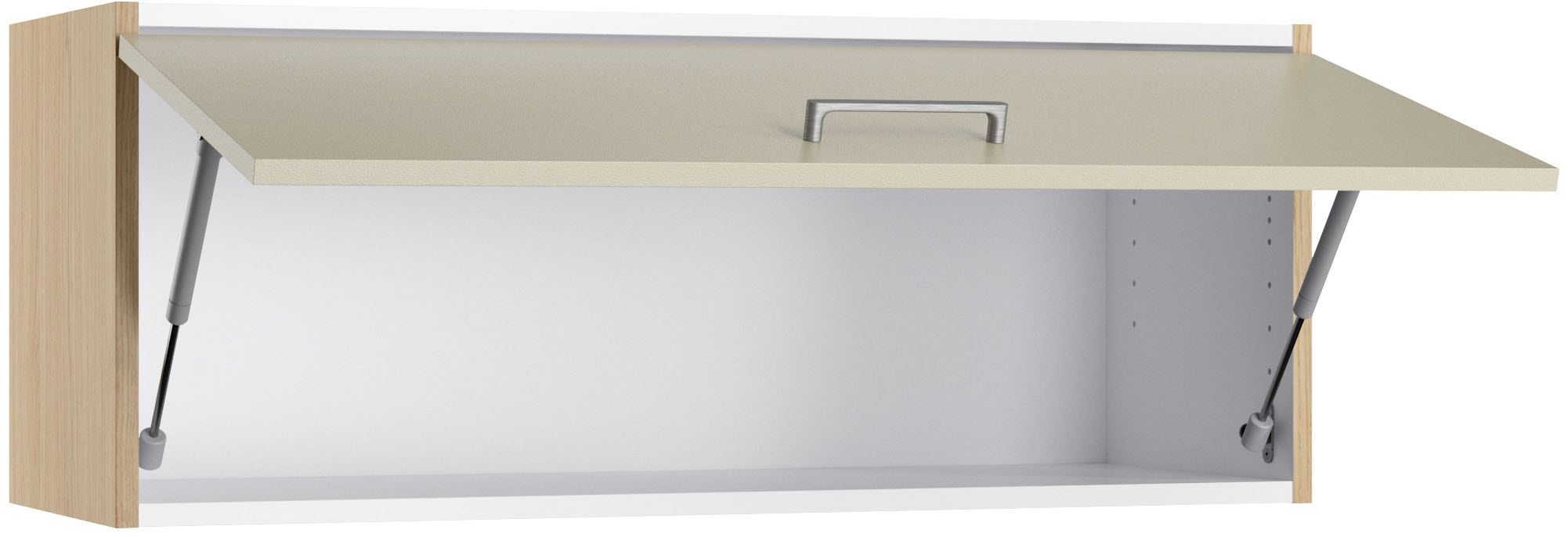 KOCHSTATION Klapphängeschrank »KS-Lucy« Breite 90 cm, mit 1 Klappe inkl. Gasdruckdämpfer