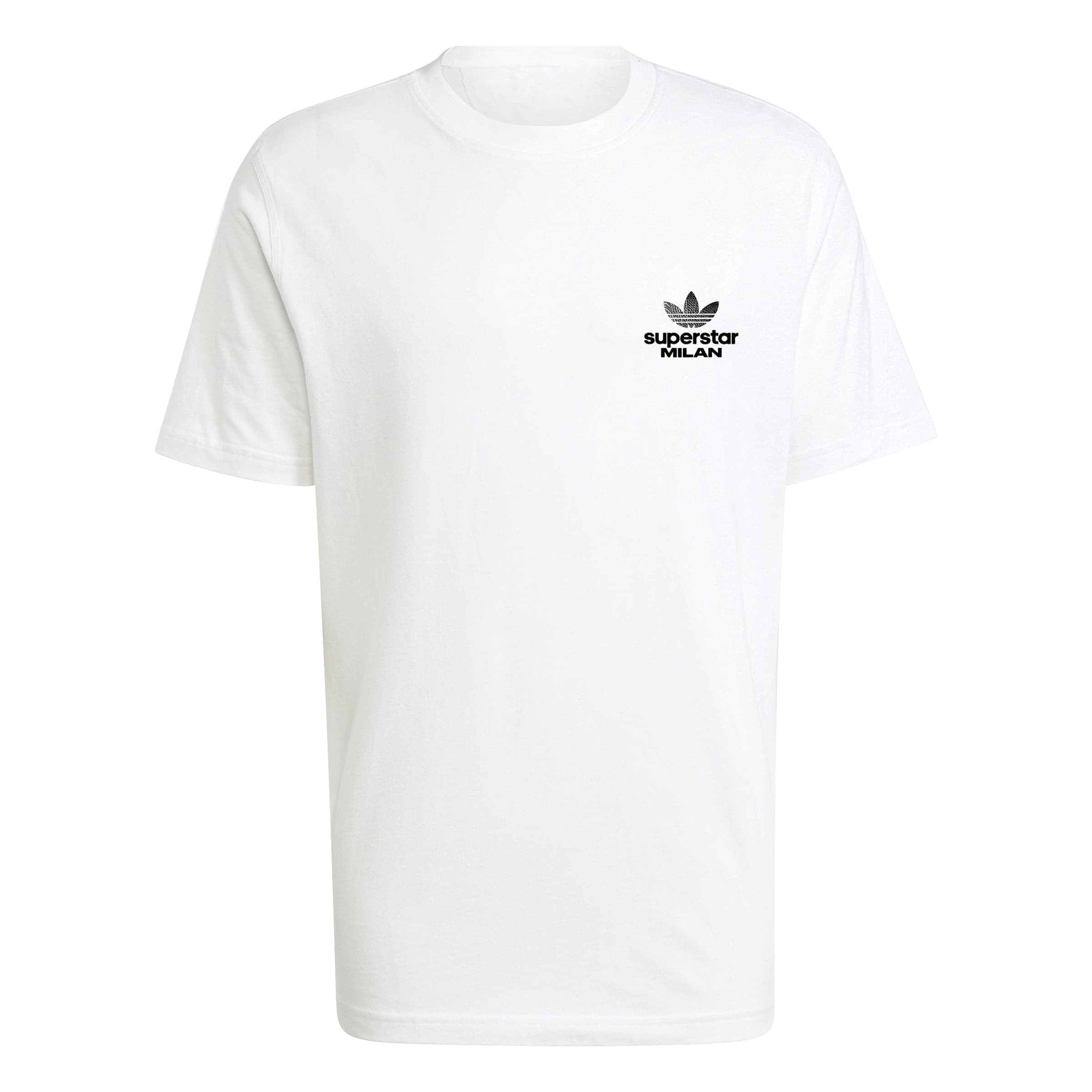 adidas Originals T-Shirt »MILAN SST GFX T« für Erwachsene, mit Rundhalsausschnitt, Kurzarmdesign