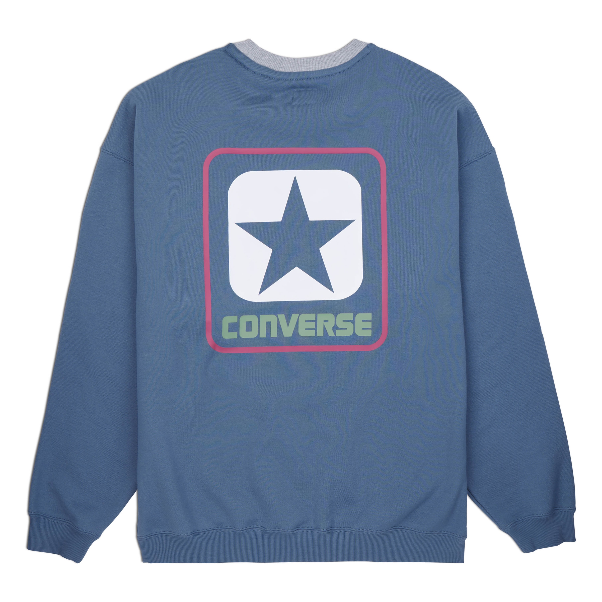 Converse Sweater »CONVERSE BOX STAR RINGER CREW - LAKESIDE BLUE« 1 Stk. tlg.