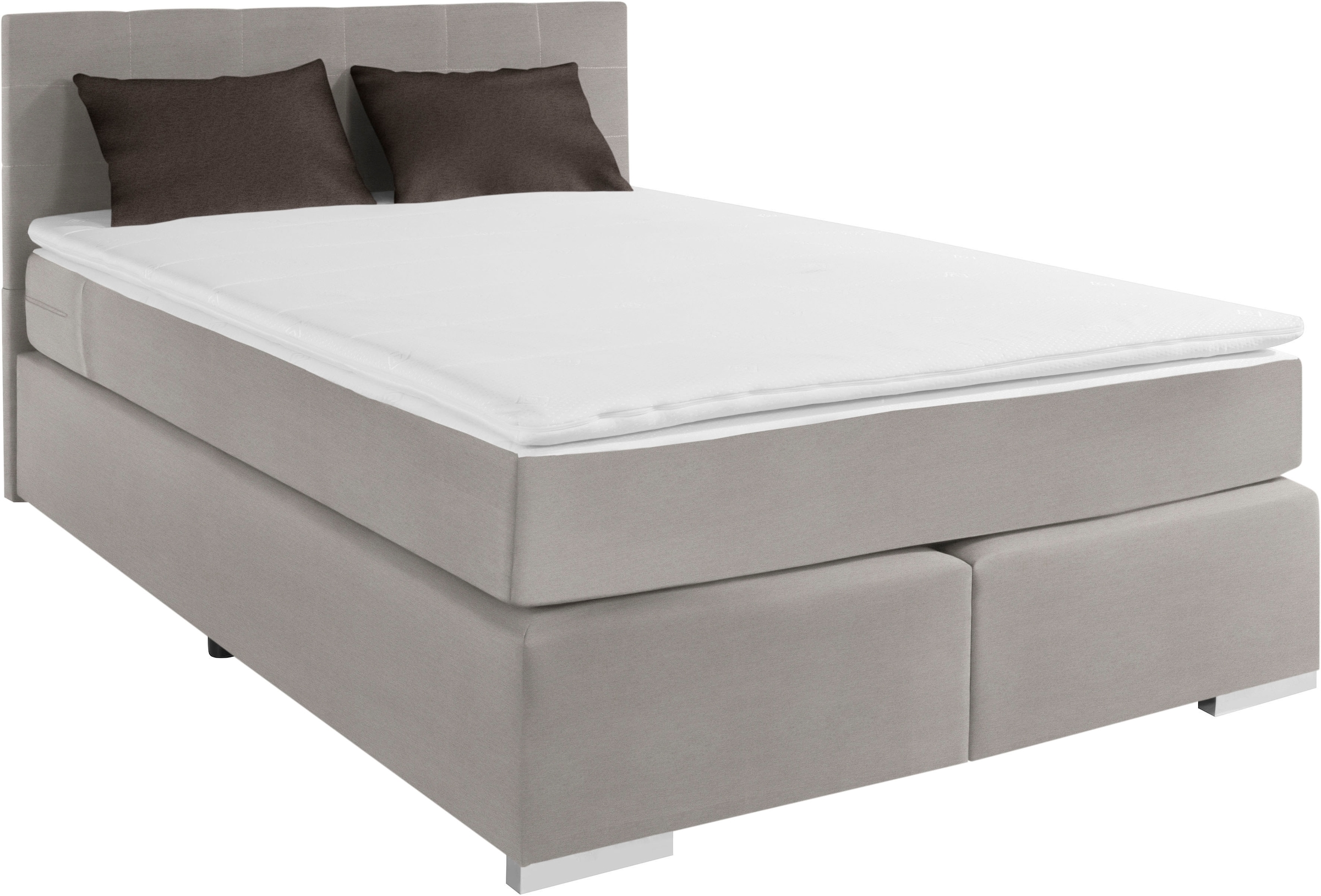 COTTA Boxspringbett Simba, wahlweise mit oder ohne Matratze und Topper