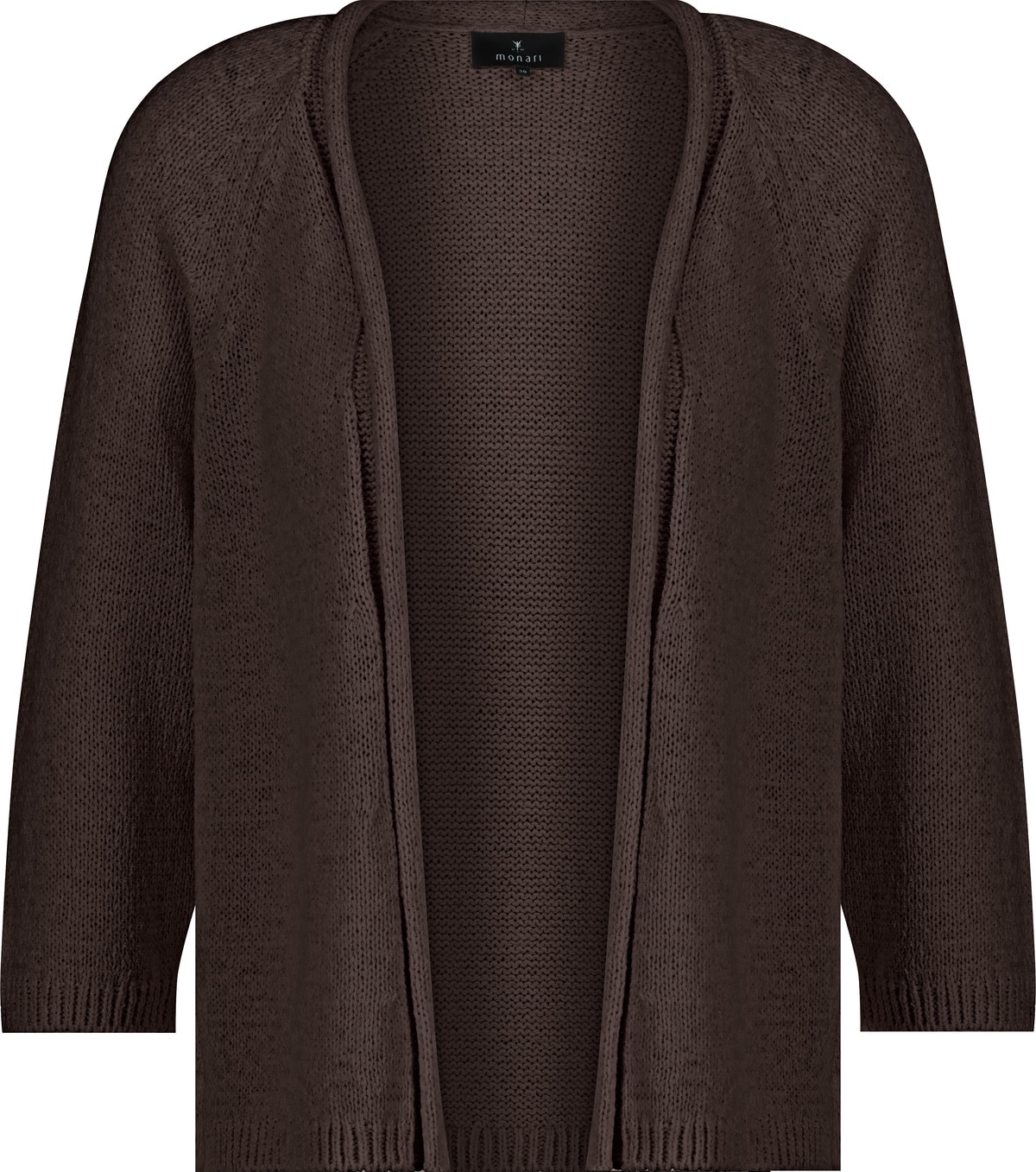 Monari Strickjacke »Jacke Stricküberwurf Basic« mit Halbarm