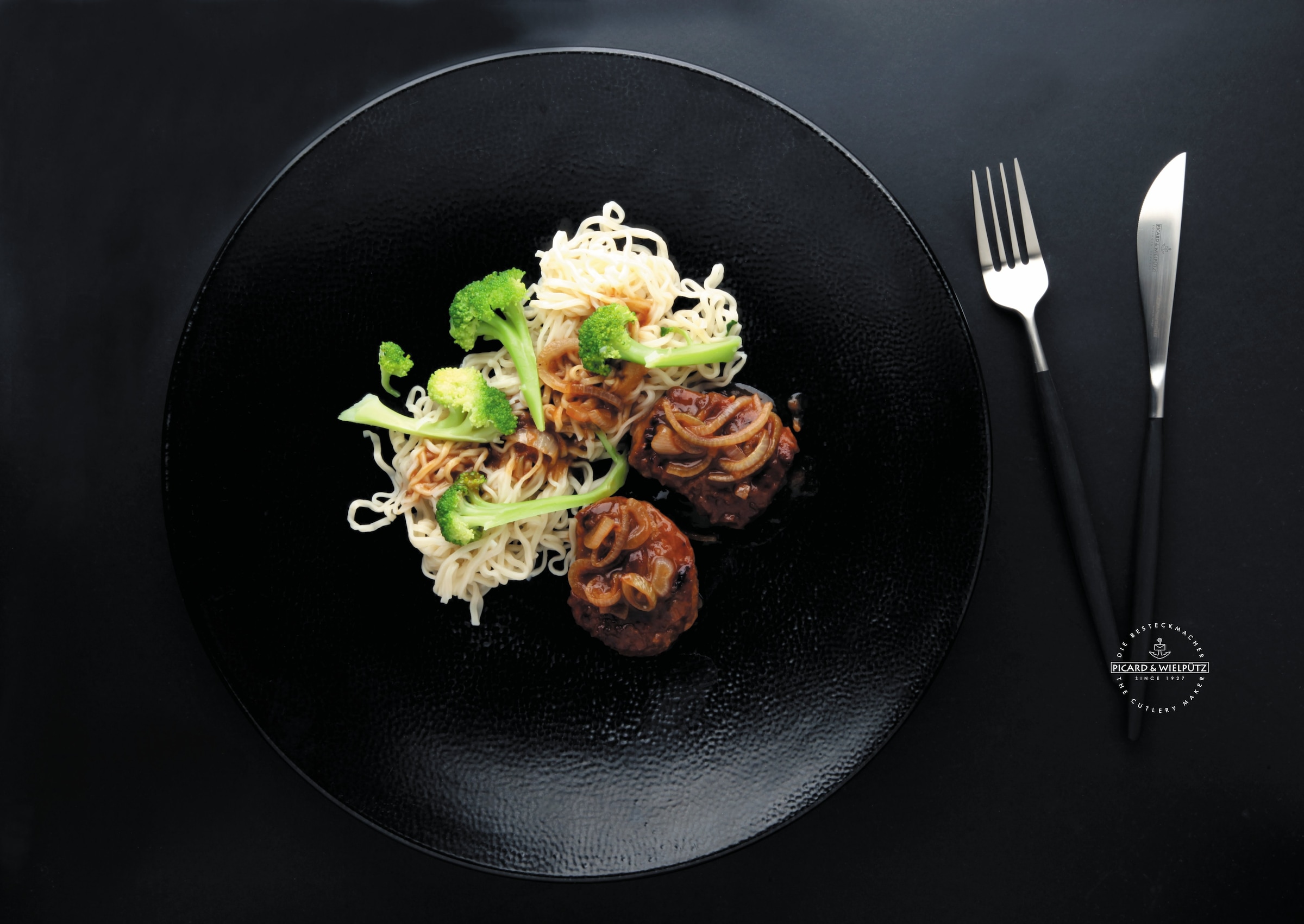 Picard & Wielpütz Solingen Besteck-Set »Franzi, wahlweise als 24-, 30- oder 60-teiliges Set erhältlich« modernes und außergewöhnliches Design