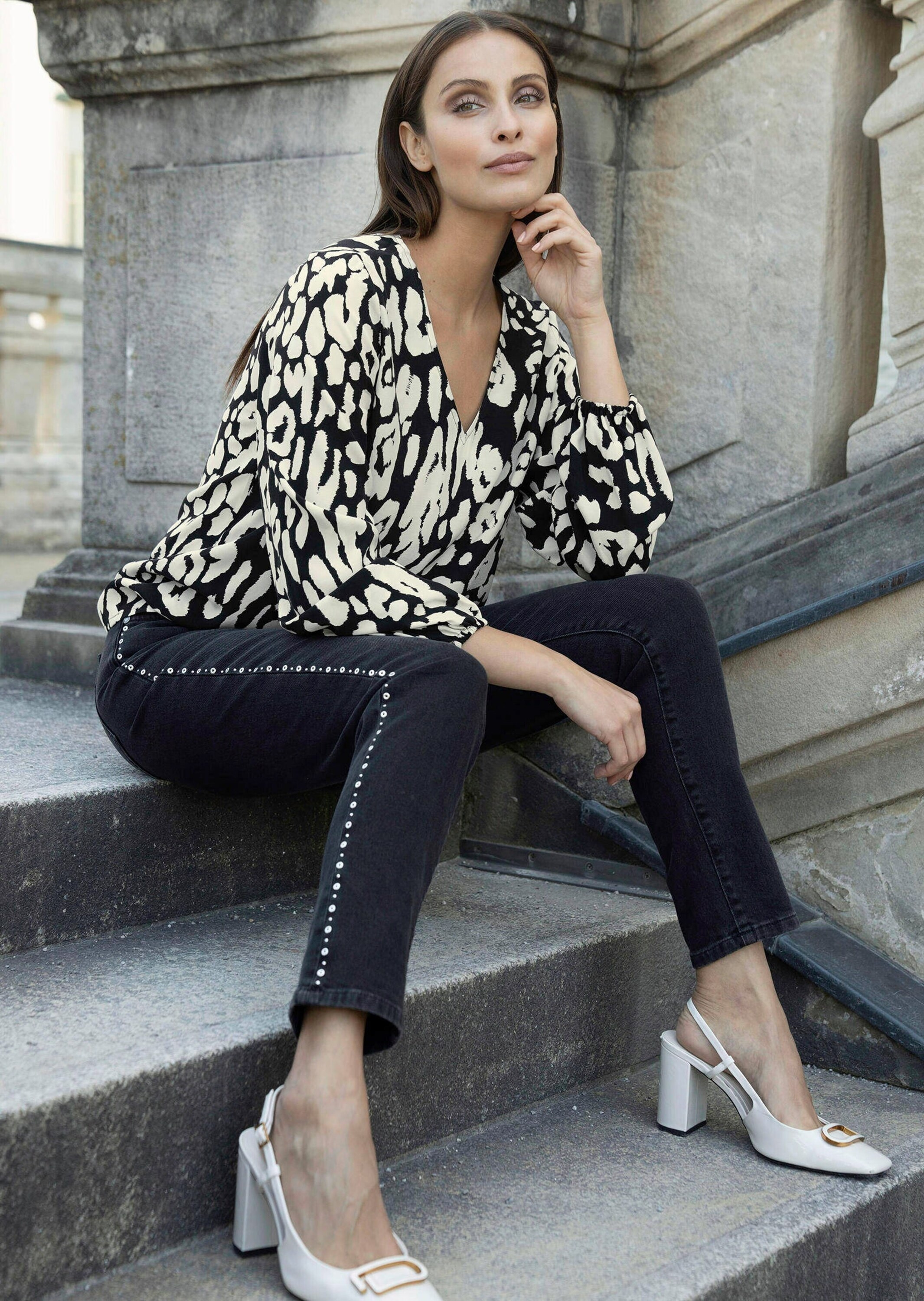 Alba Moda Schlupfbluse »Bluse Bluse«
