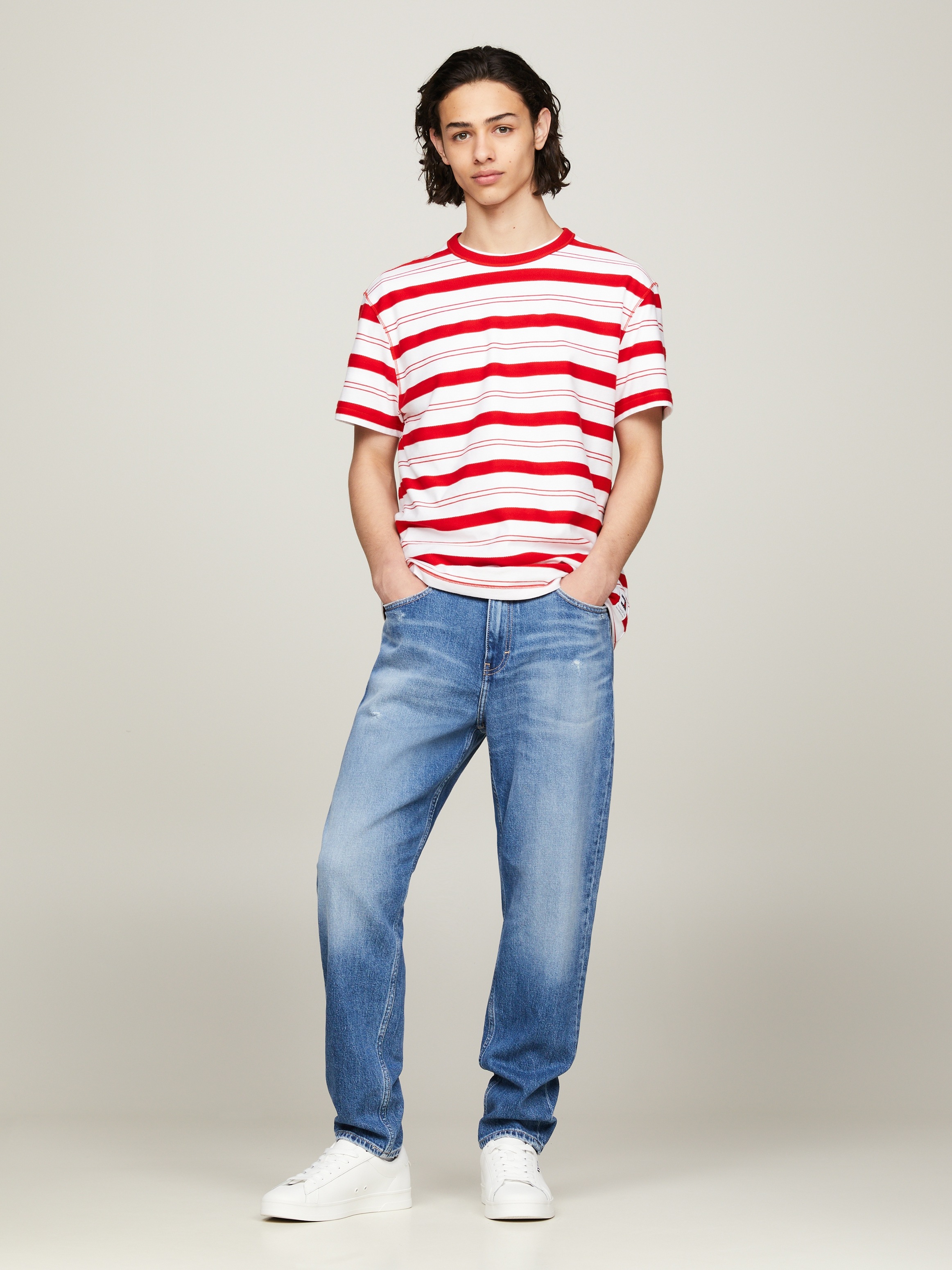 Tommy Jeans Tapered-fit-Jeans »ISAAC RLXD TAPERED«, im 5-Pocket-Style