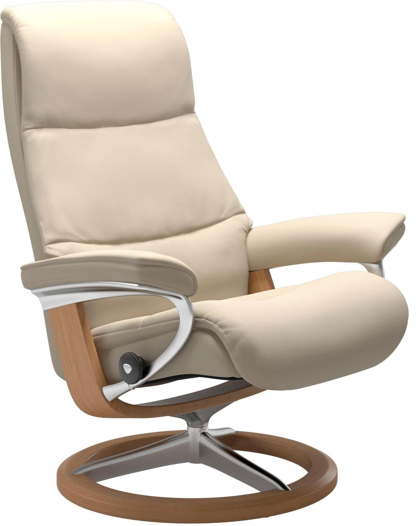 Stressless® Relaxsessel »View« mit Signature Base, Größe M,Gestell Eiche