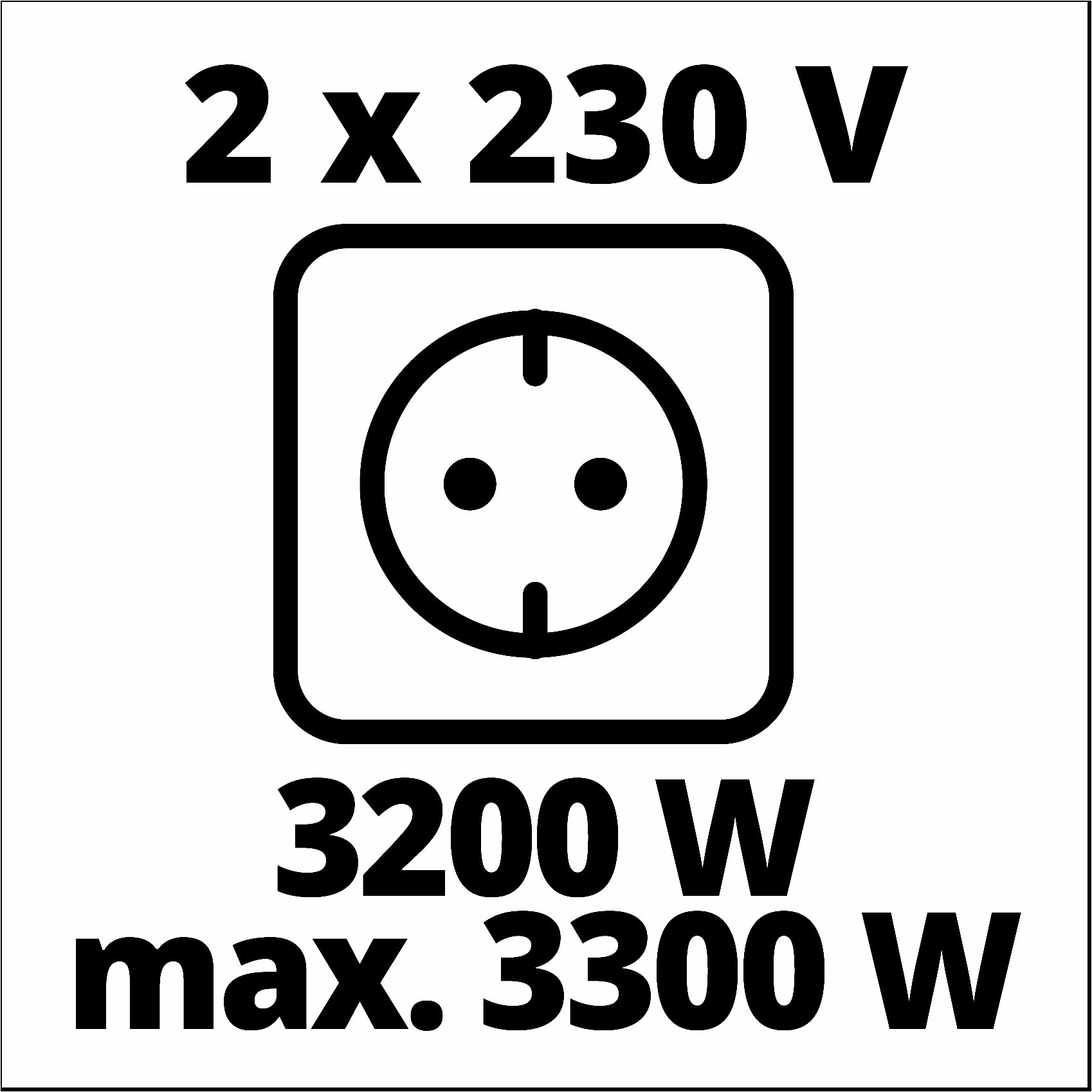 Einhell Stromerzeuger »TC-PG 8000 TE-IG 3500«, mit 2 230-V-Steckdosen, 2 USB-Anschlüssen und 1 12-V-Anschluss