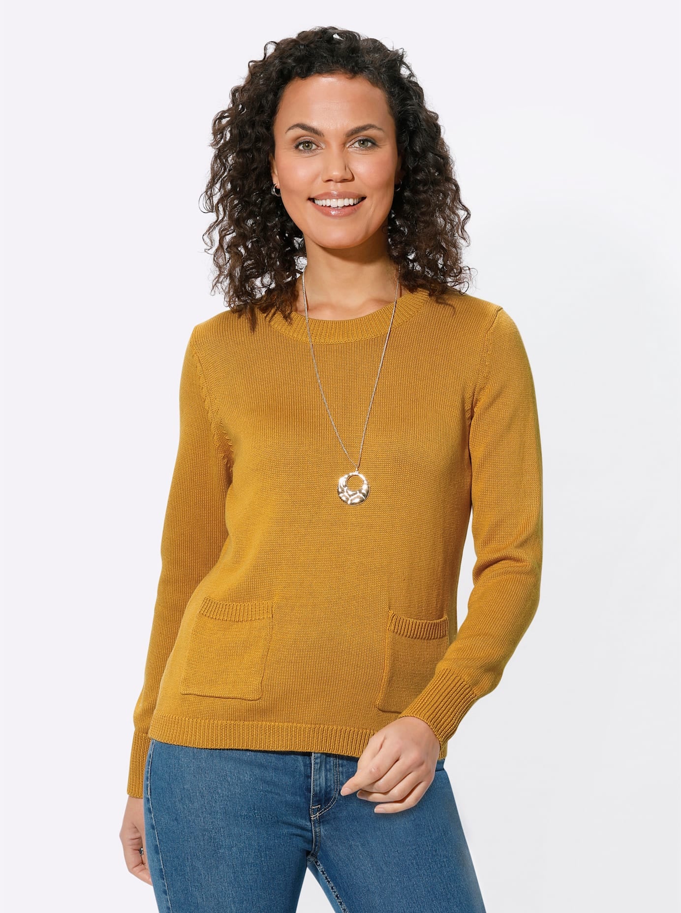 Casual Looks Rundhalspullover »Pullover«