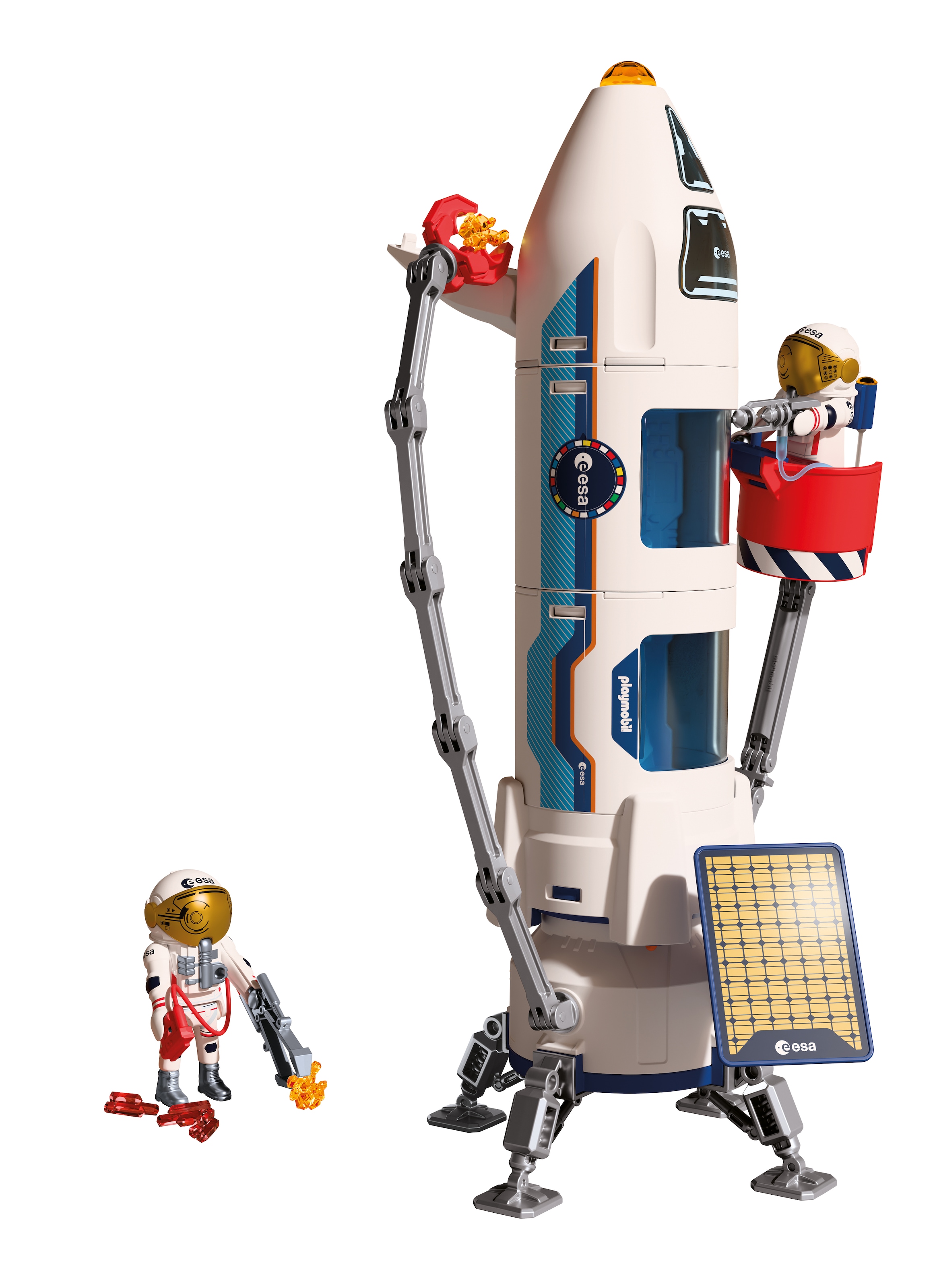 Playmobil® Konstruktions-Spielset »ESA: Mars-Forschungsrakete (72011), City Action« Made in Europe