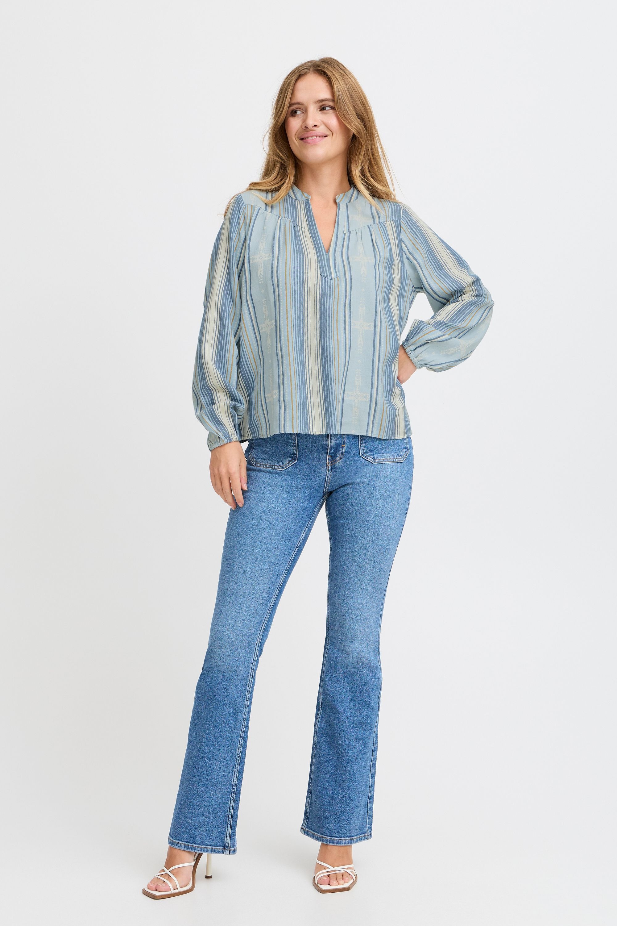 Pulz Jeans Langarmbluse »Langarmbluse PZTIONA Blouse«