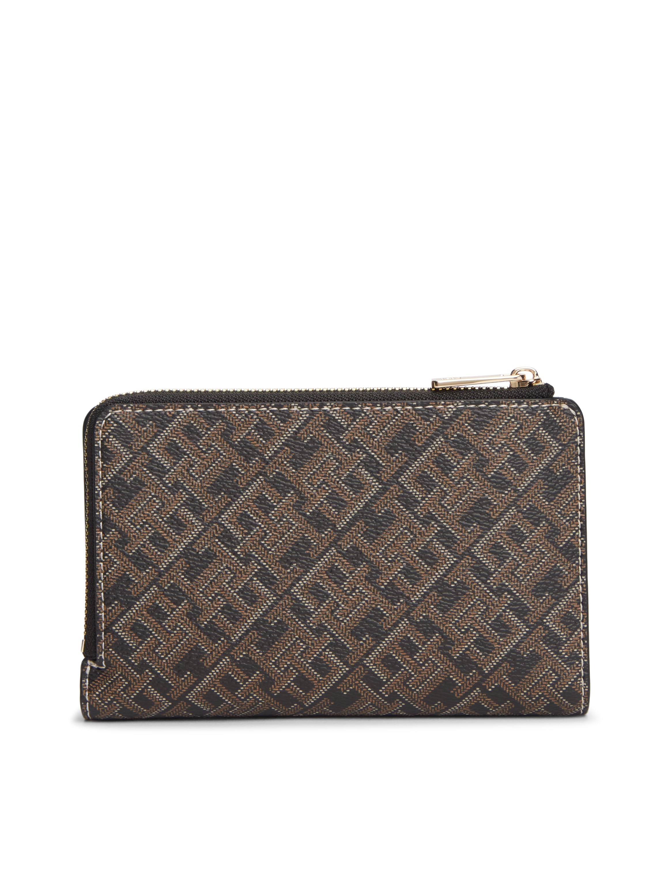 Tommy Hilfiger Geldbörse »TH ICON BIFOLD WALLET MONOPLAY« Damen Geldbeutel, Portemonnaie mit TH-Schmucklogo