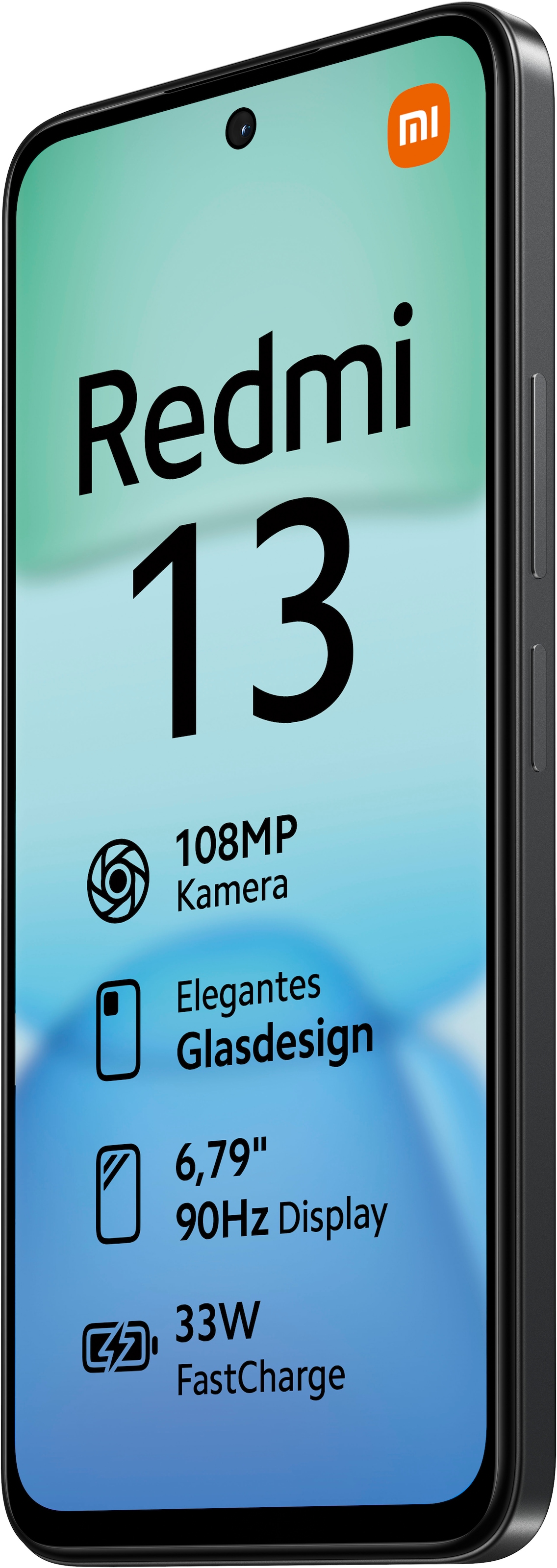 Xiaomi Smartphone »Redmi 13 6+128 GB«, midnight black