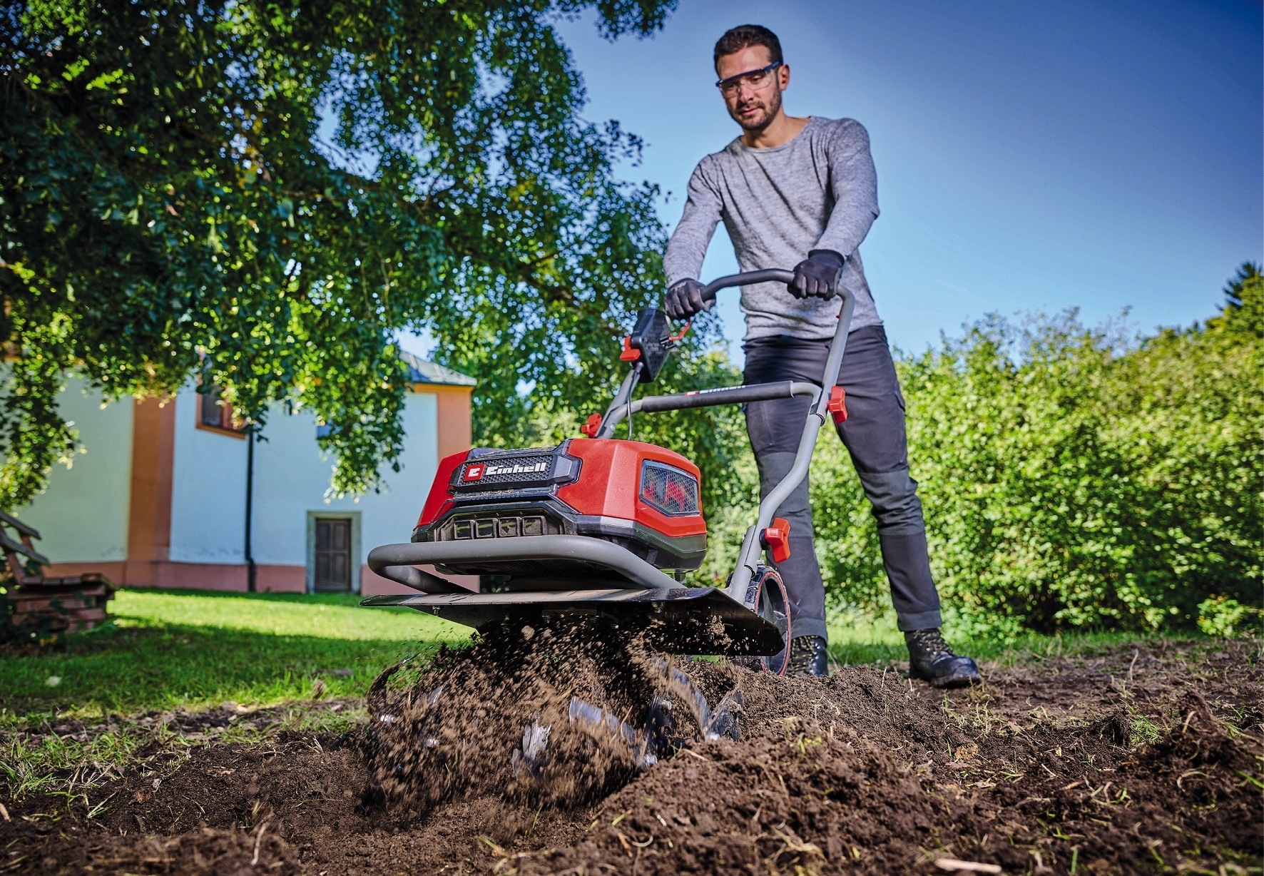 Einhell Akku-Motorhacke »GP-CR 36/45 Li E BL- Solo«, ohne Akku und Ladegerät