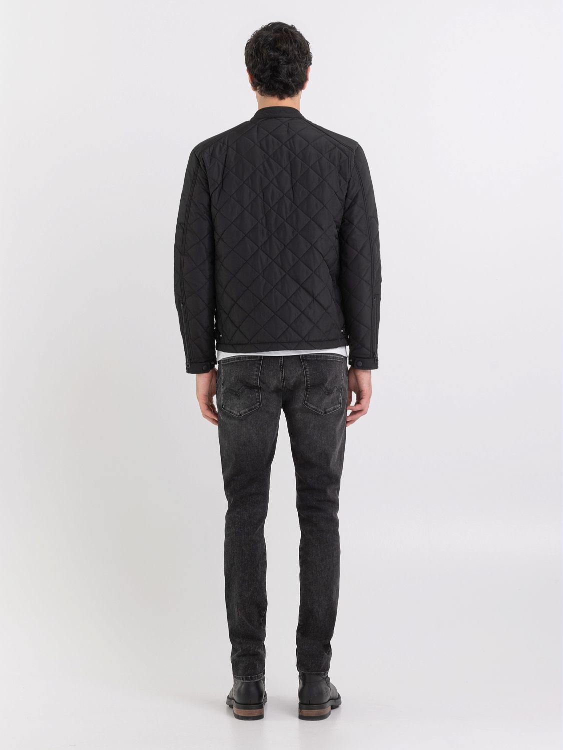 Replay Steppjacke »Saber Mid« mit kurzem Stehkragen