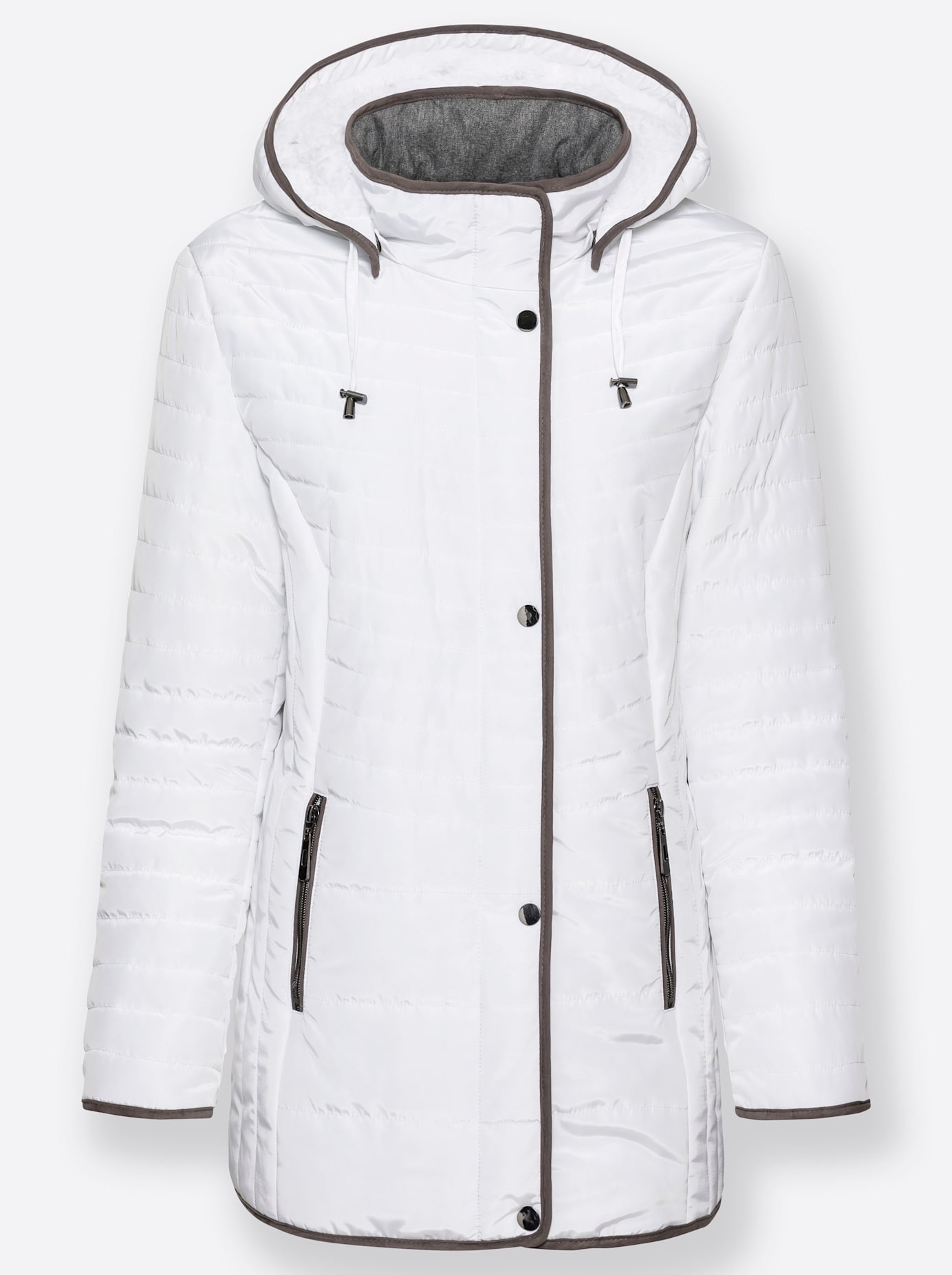 Inspirationen Steppjacke, mit Kapuze