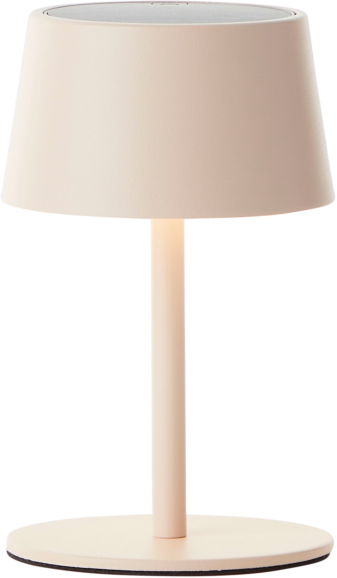 Brilliant LED Außen-Tischleuchte »Viani«, 1 flammig, Leuchtmittel LED-Modul | LED fest integriert, Kabellos, Solar & USB, H 25 cm, 170 lm, höhenverstellbar, 3000 K