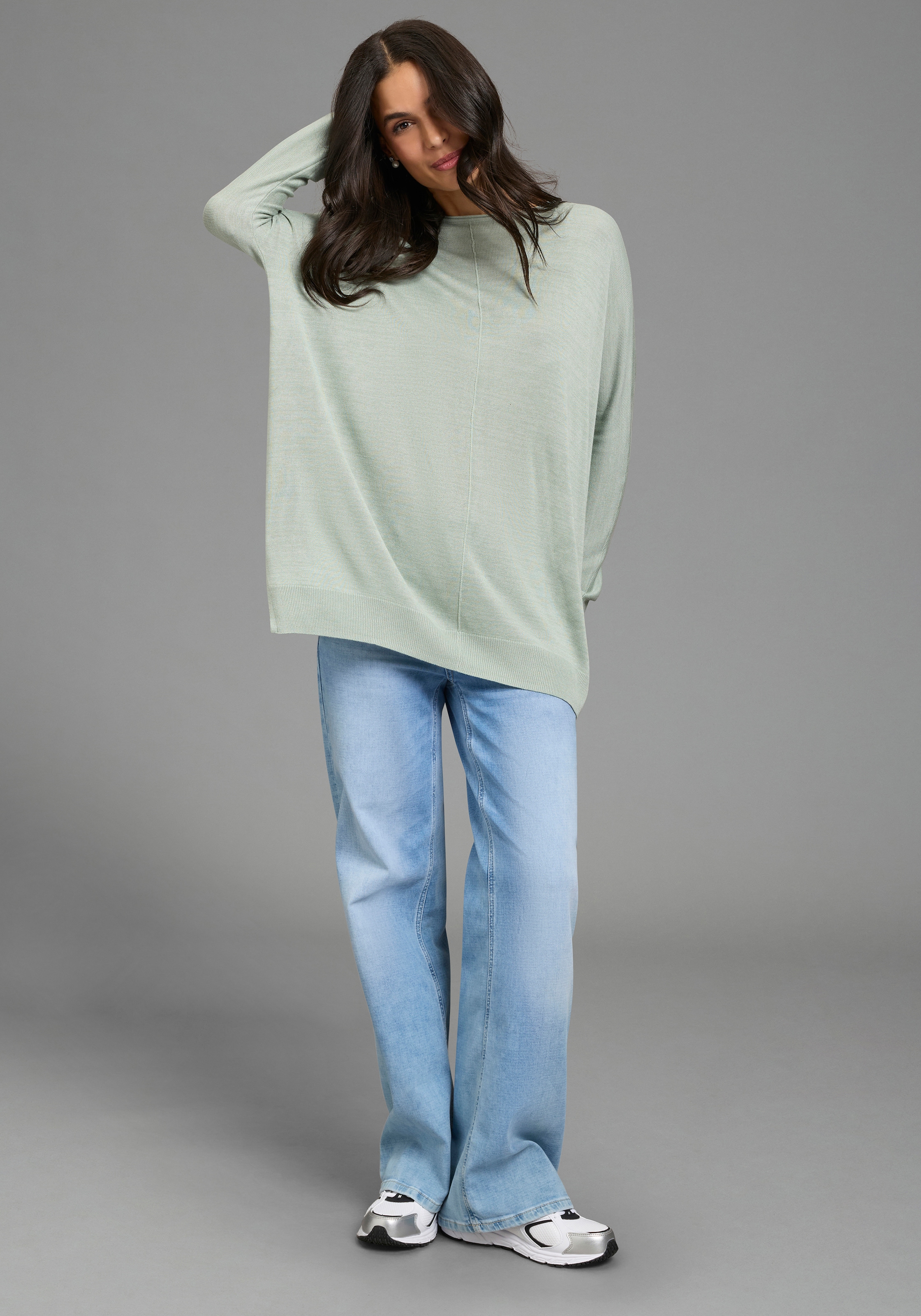 Flashlights Strickpullover mit lockerem, modernem Schnitt