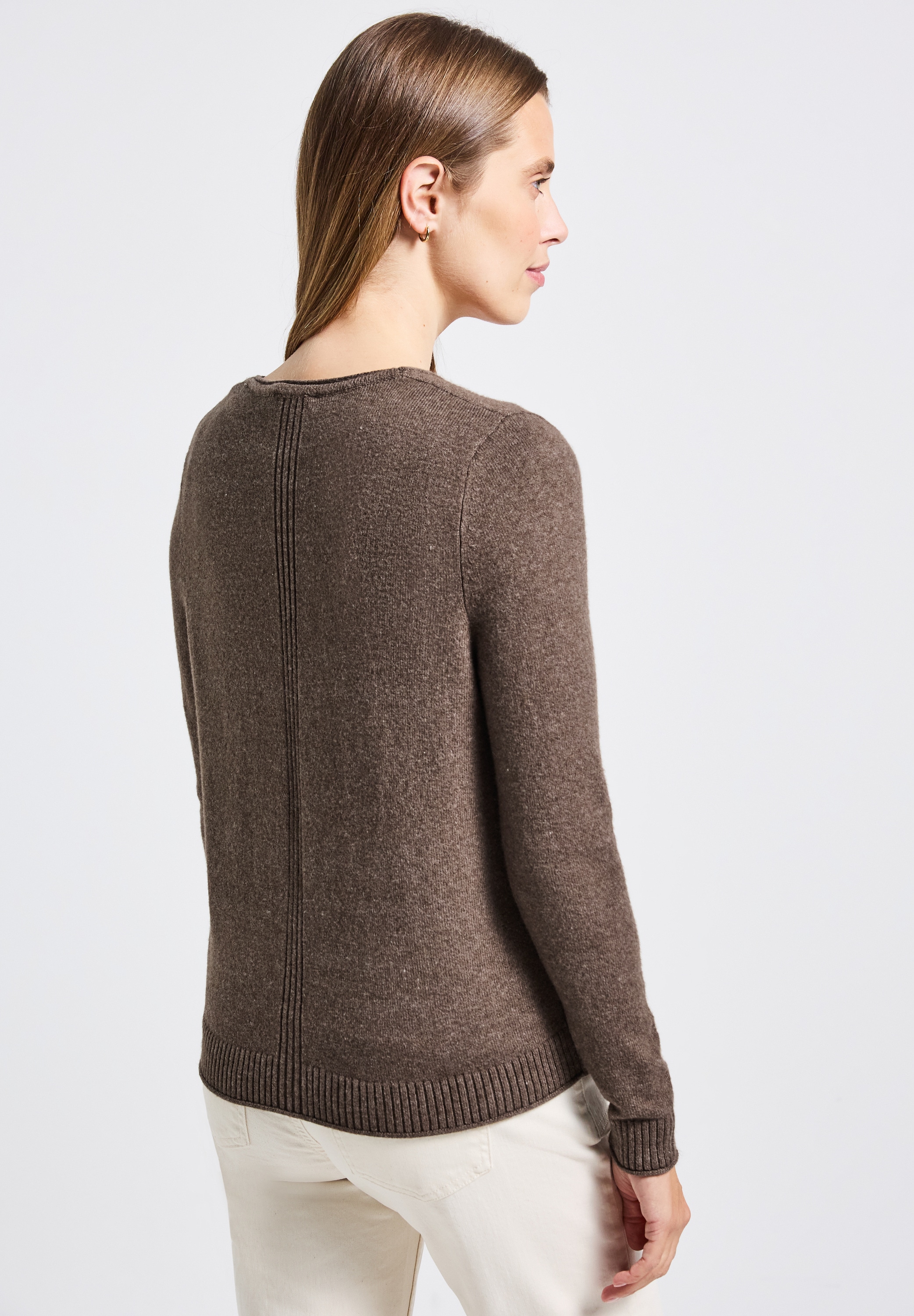 STREET ONE Cardigan, mit V-Ausschnitt