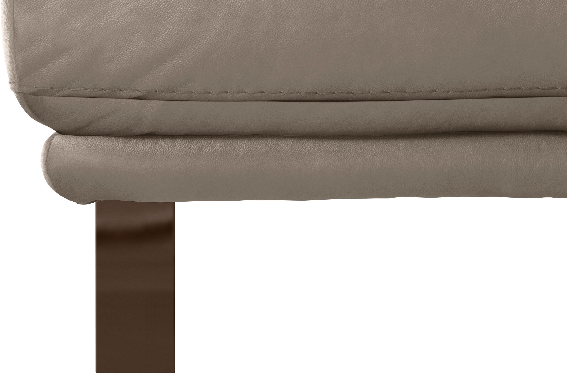 W.SCHILLIG Hocker »montanaa« mit Metallkufen in Bronze pulverbeschichtet, Breite 141 cm