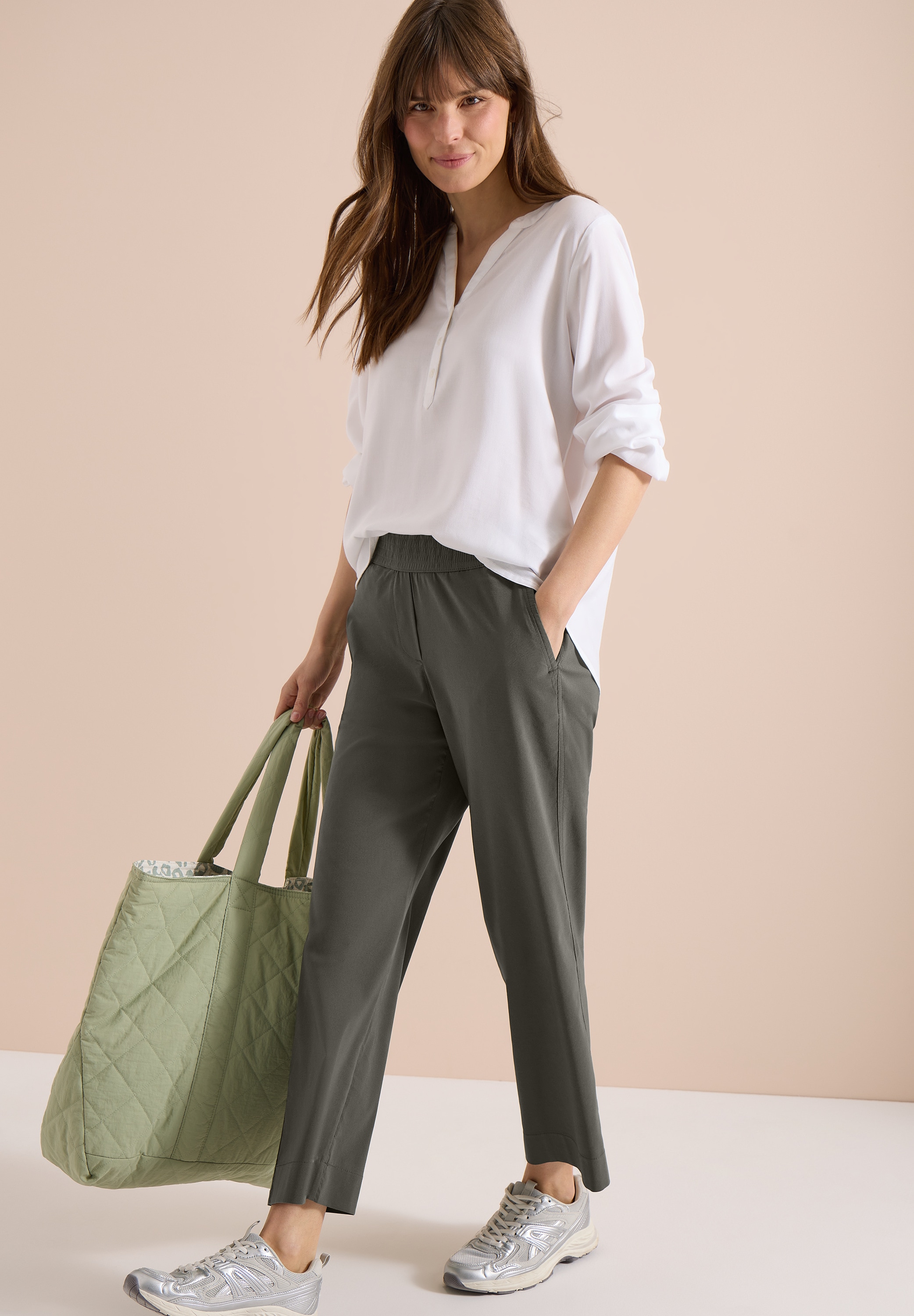 Cecil Stoffhose »Style Neele«  im Loose Fit und mit Stretch