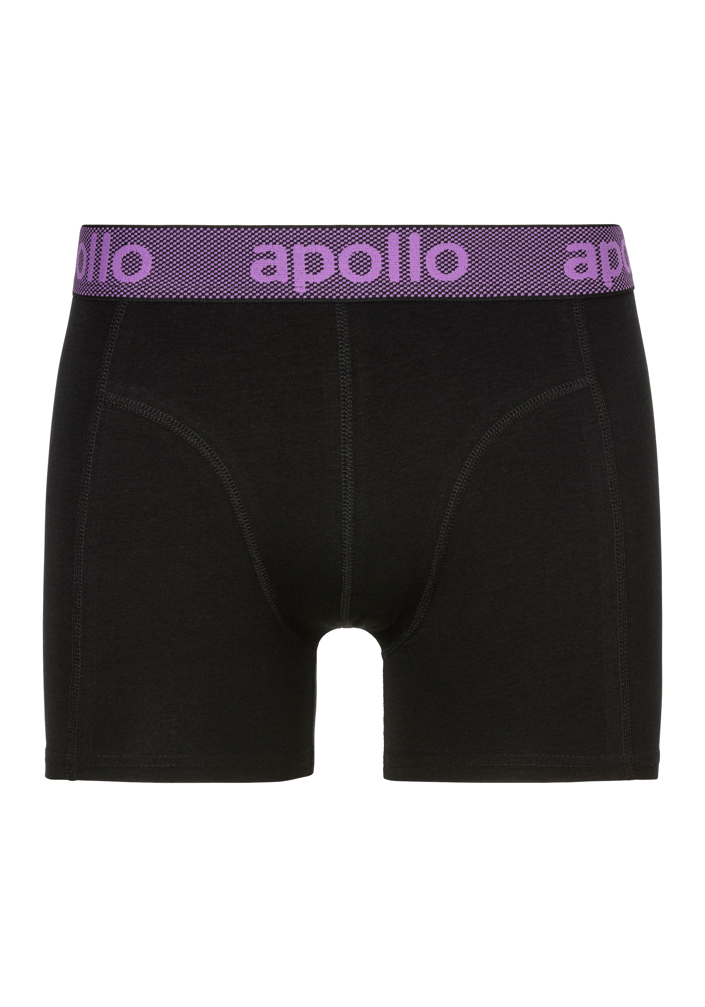 Apollo Boxer »MEN BOXERSHORTS«, (3er Pack), mit hohem Baumwollanteil, elastisch und gut an den Körper anpassend