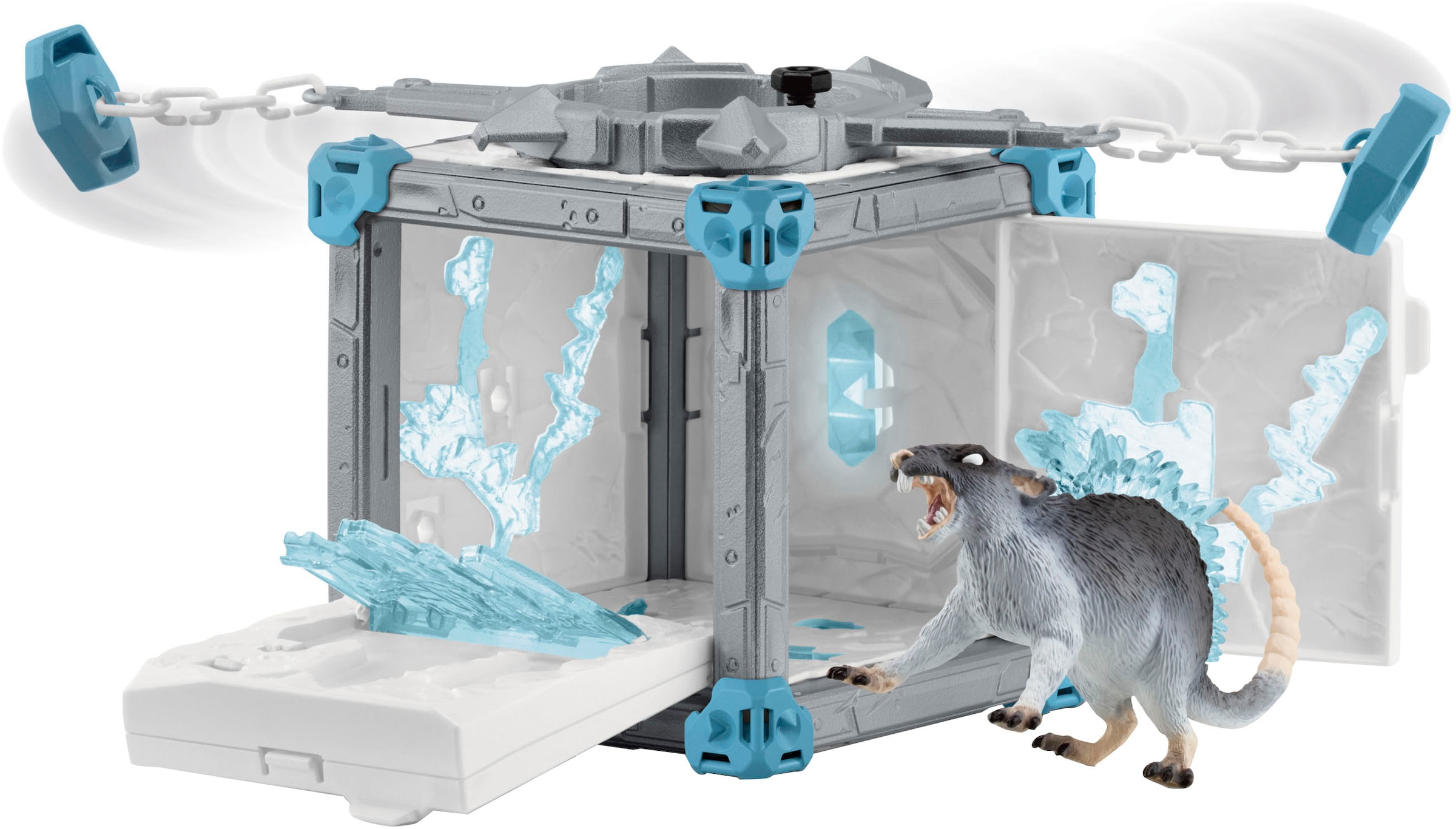 Schleich® Spielfigur »ELDRADOR® CREATURES, BattleCave Eisratte (42676)«