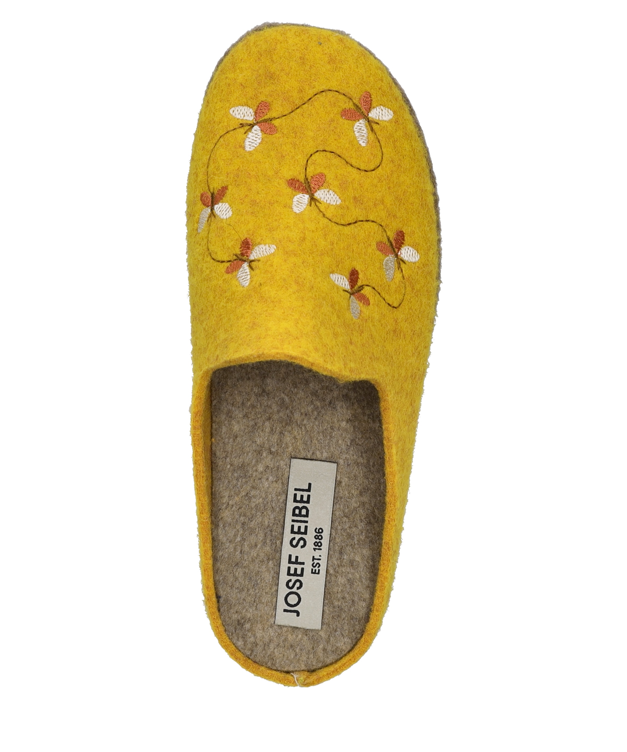 Josef Seibel Hausschuh »Lara 01, gelb-kombi«