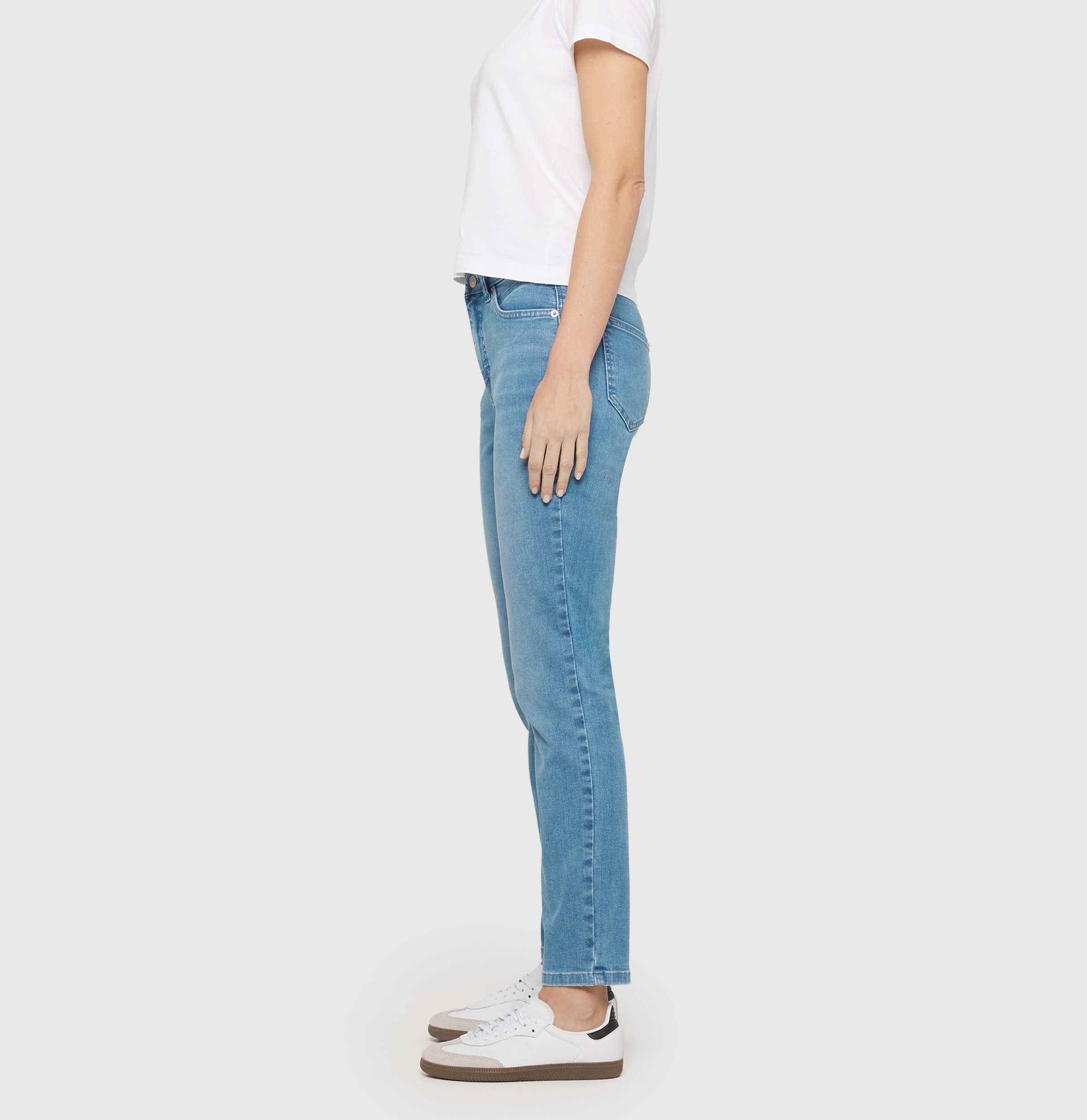 MAC Stretch-Jeans »Melanie« Gerade geschnitten