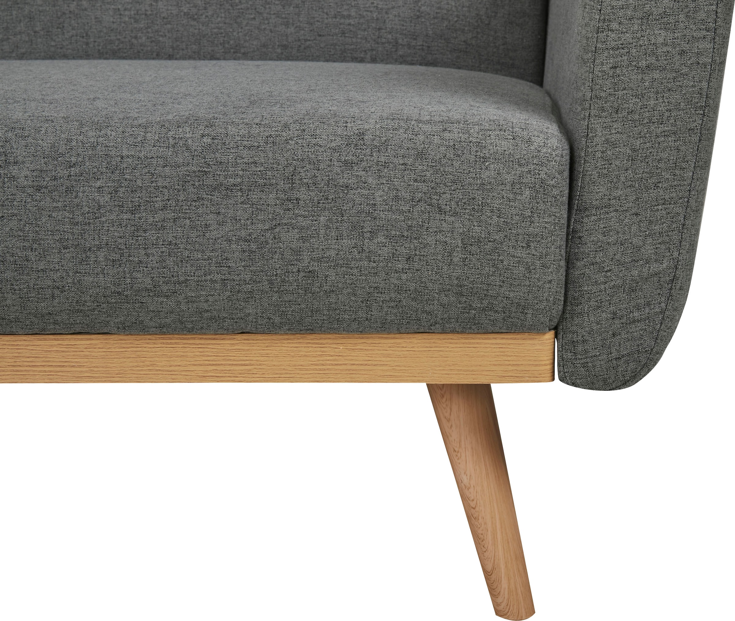 SalesFever Schlafsofa, Knopfheftung an der Rückenfläche