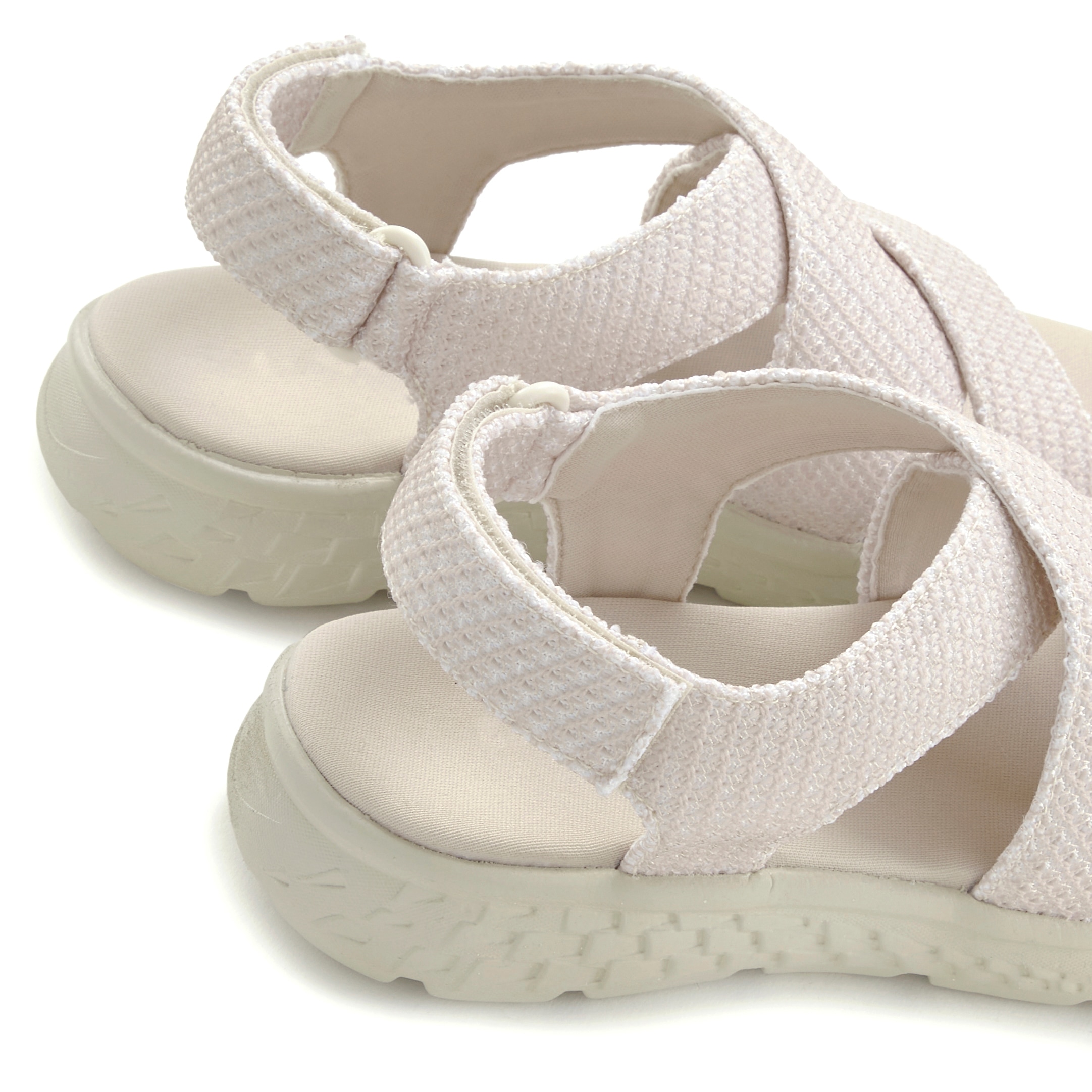 Vivance Sandale »Sandalette, Sommerschuh, offener Schuh«  NEU mit Klettverschluss VEGAN
