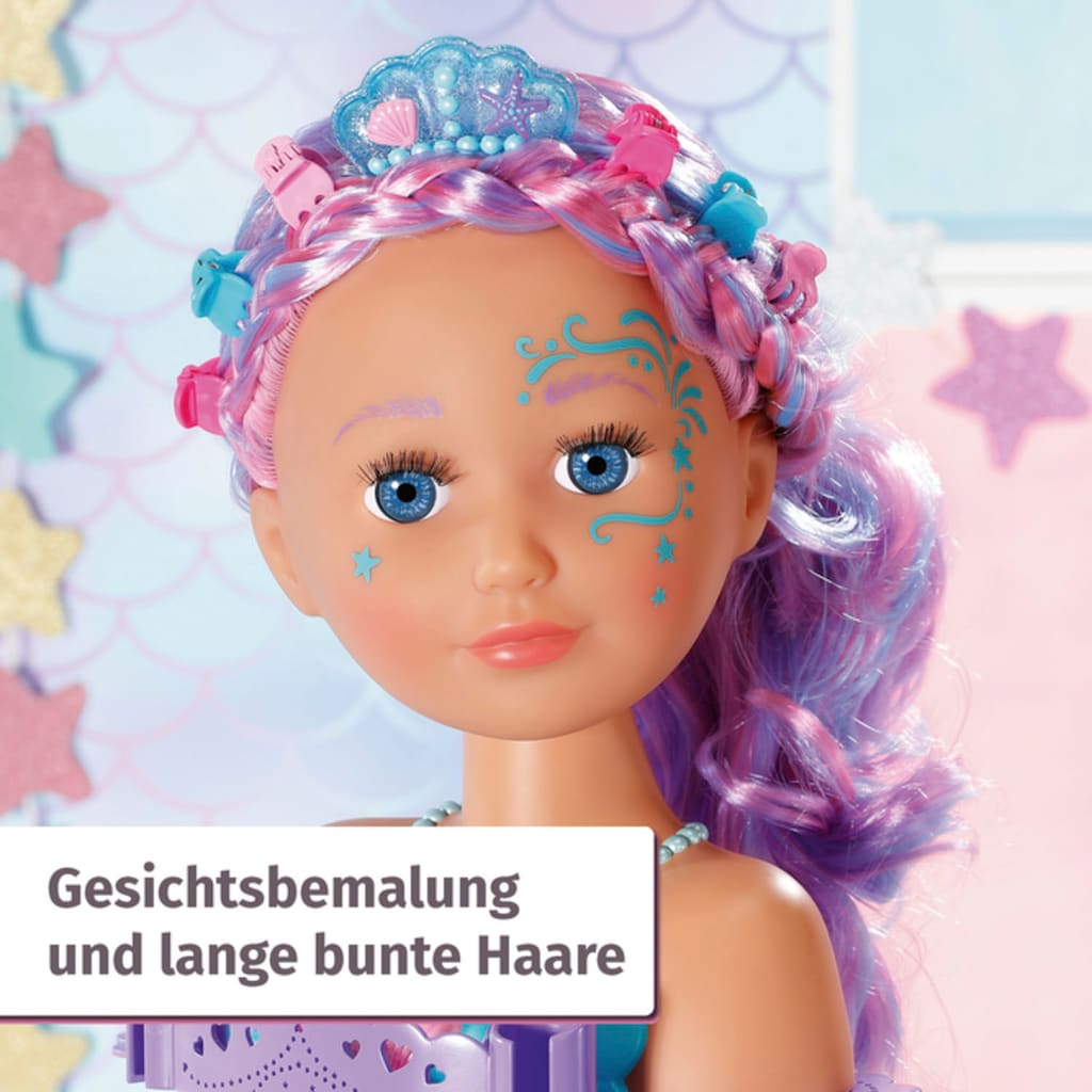 Baby Born Frisier- & Schminkkopf »Sister Styling Head Meerjungfrau«