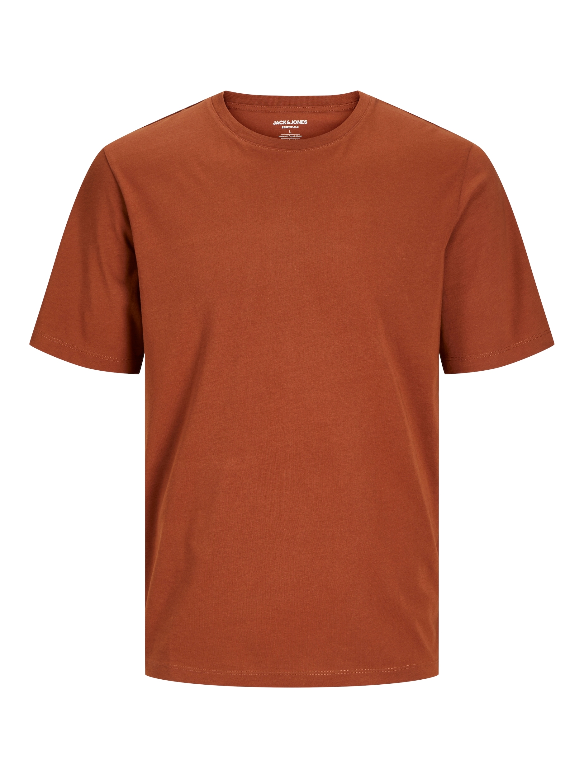 Jack & Jones Rundhalsshirt »JJEORGANIC BASIC TEE SS O-NECK NOOS«, mit Rundhalsausschnitt